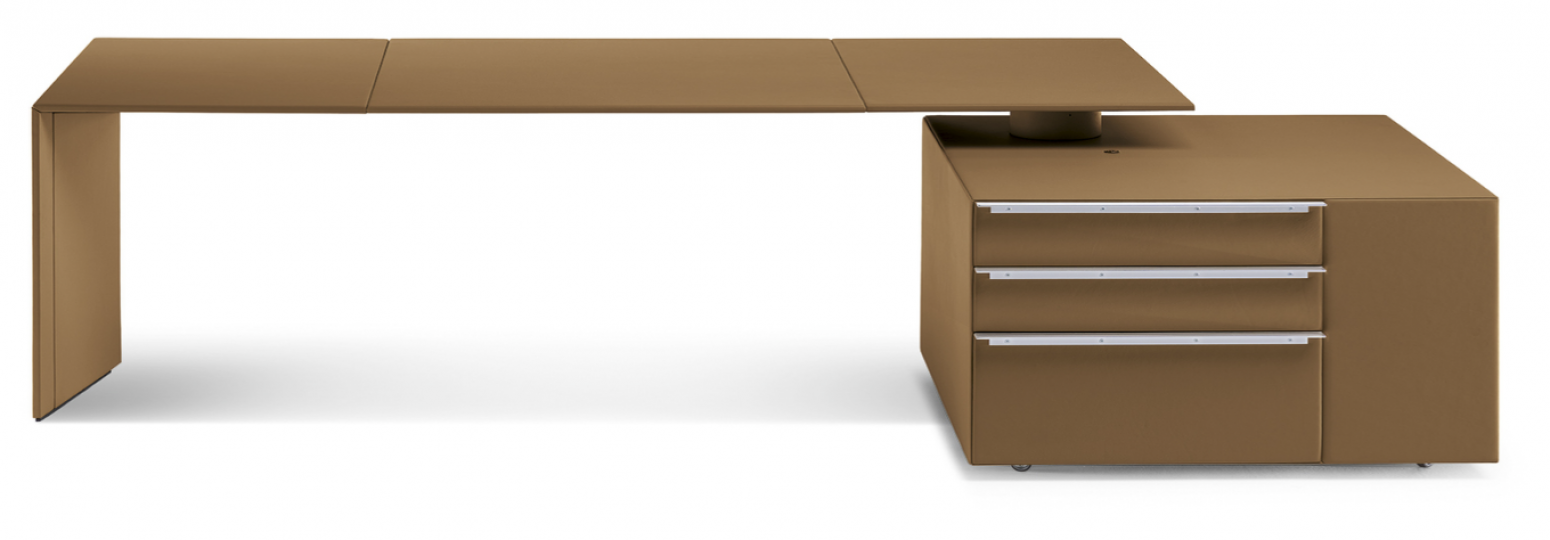 中艺嘉美Office furnitureProduct《Solid Wood Multi-Layer Board Hard-Upholstered Office Desk》【图2】