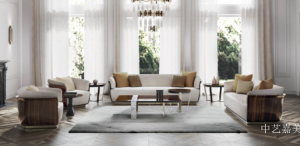 中艺嘉美Home Furniture《Luxurious and Elegant Upholstered Sofa》