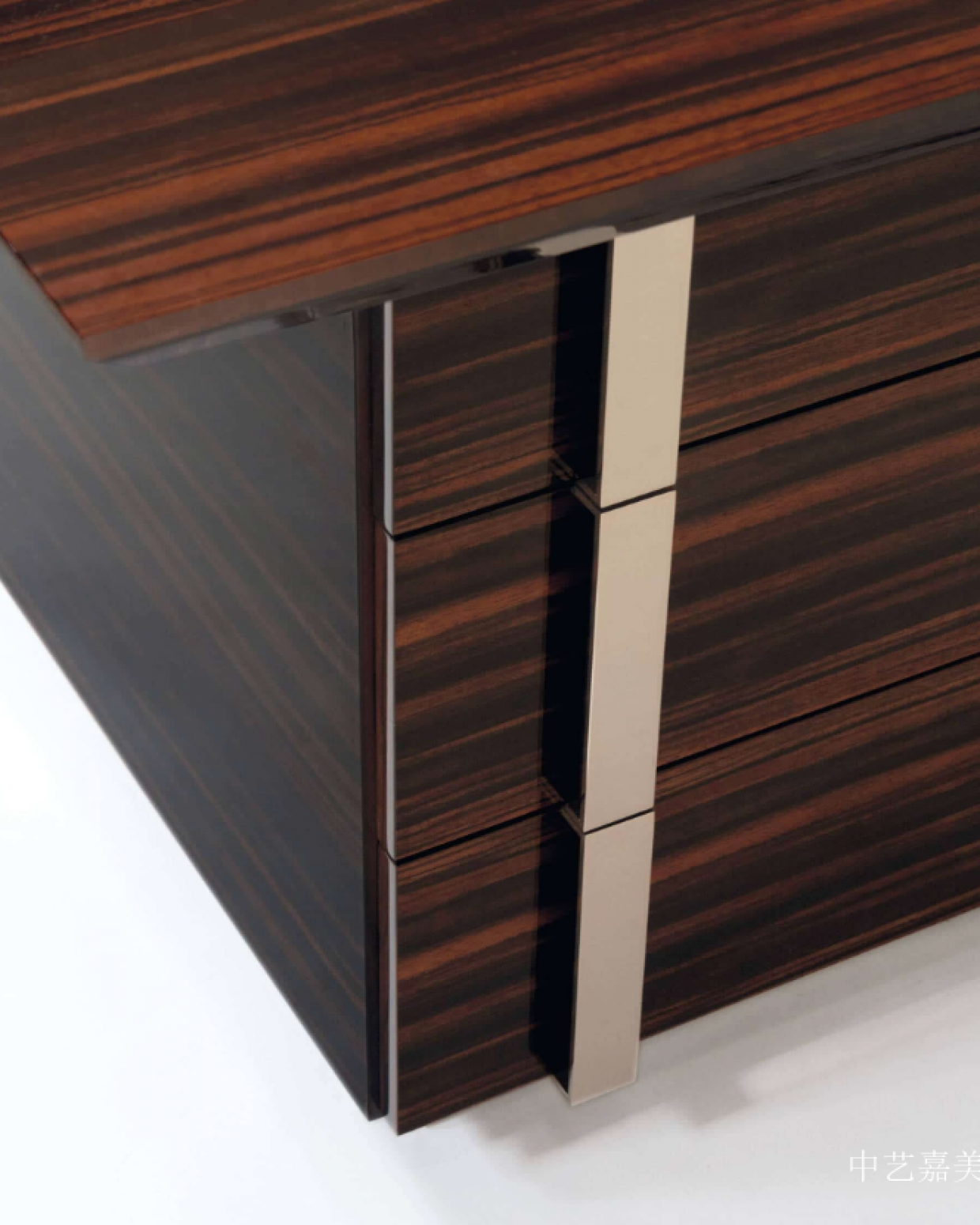 中艺嘉美Office furnitureProduct《Red Oak Solid Wood Office Desk》【图0】