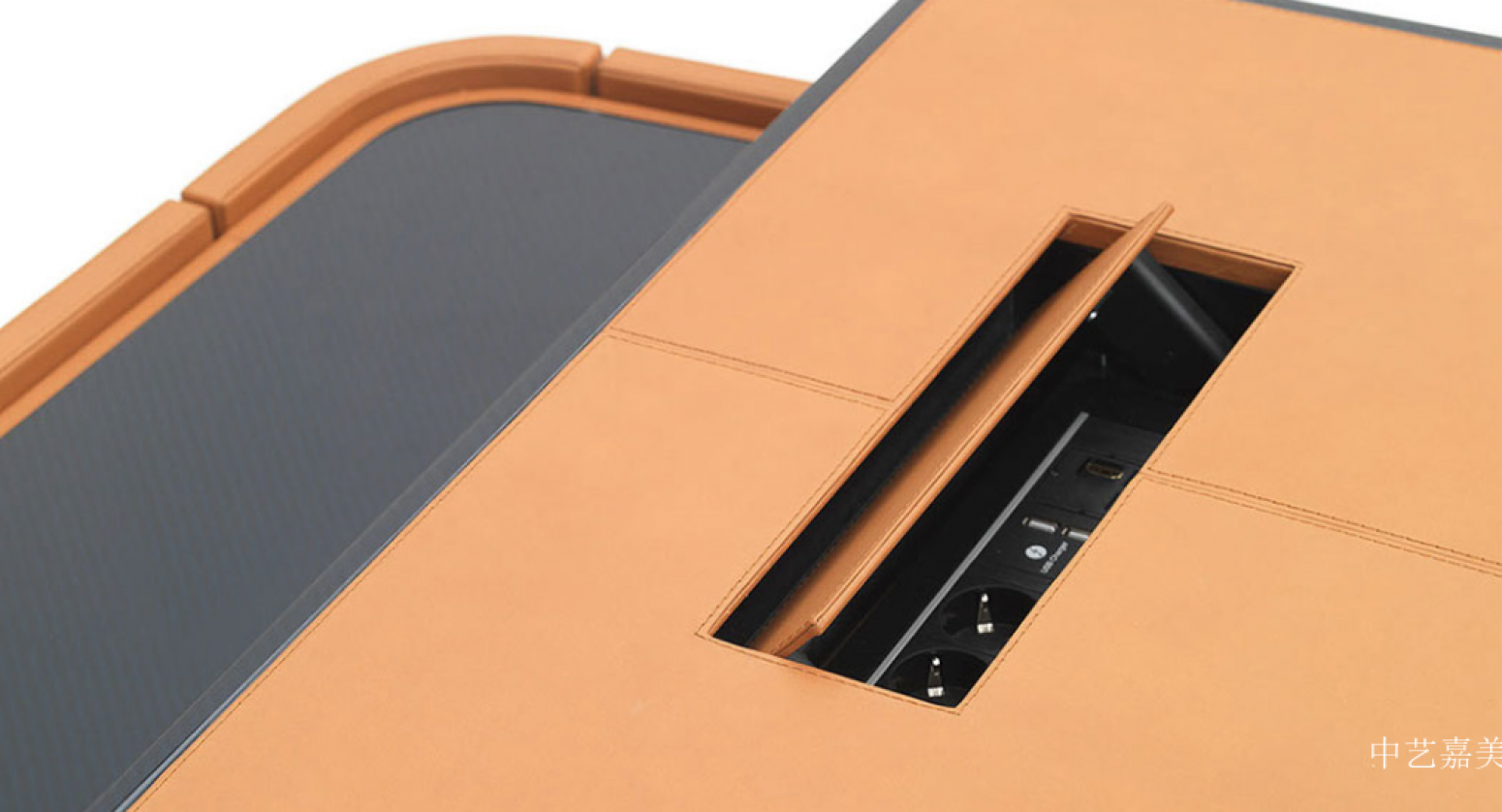 中艺嘉美Office furnitureProduct《Orange Panel Office Desk》【图1】