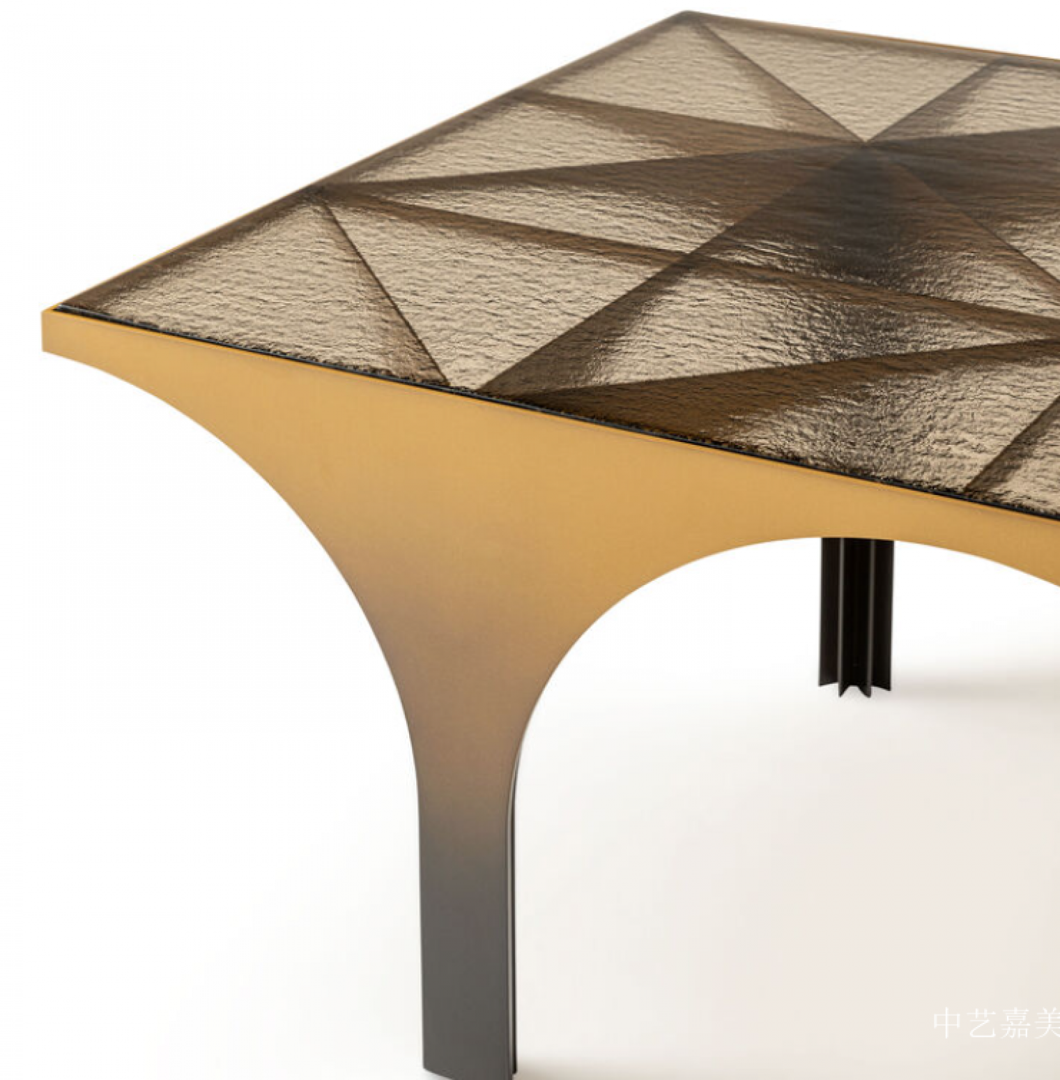 中艺嘉美Home FurnitureProduct《Colored Glass Large Coffee Table》【图1】