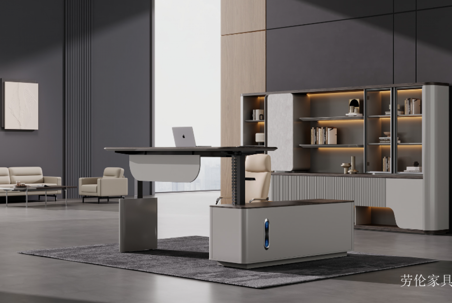 劳伦家具 Office furniture Product 《Adjustable Height-Adjustable Office Desk》【图2】
