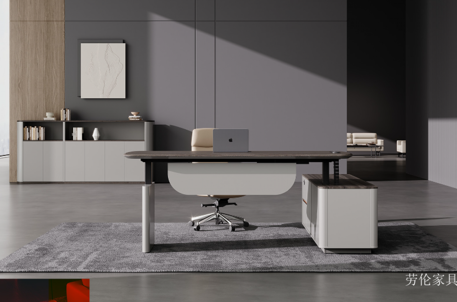 劳伦家具 Office furniture Product 《Adjustable Height-Adjustable Office Desk》【图3】