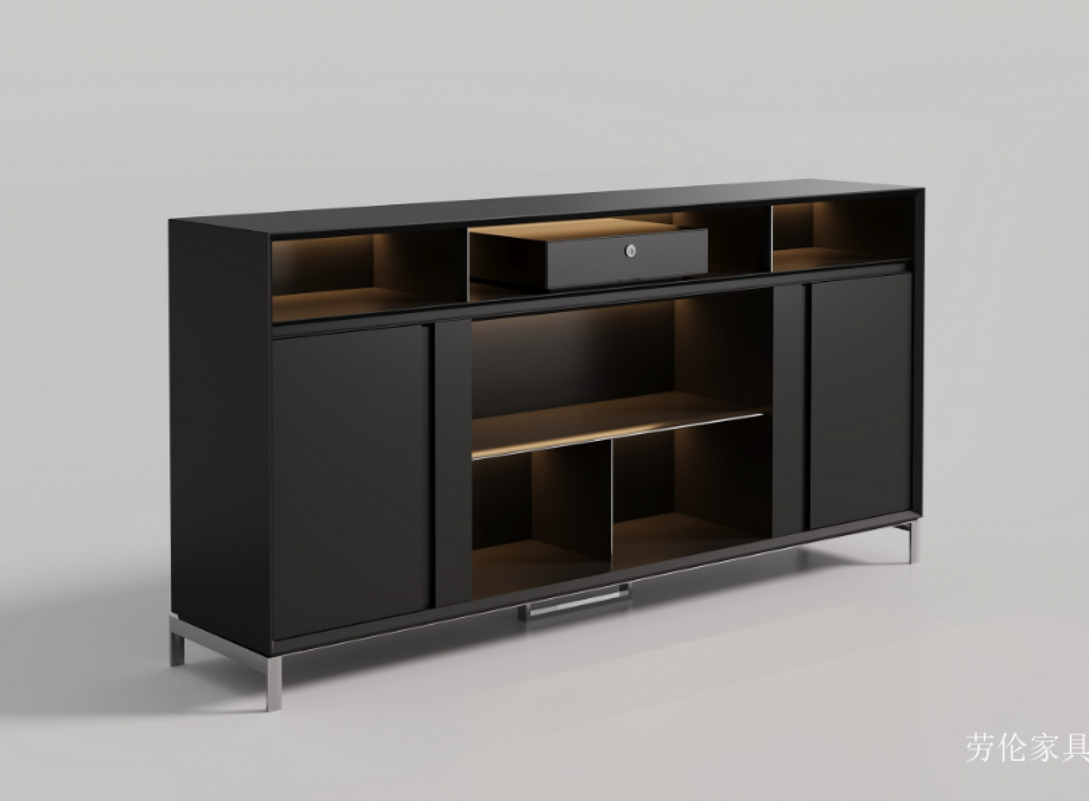 劳伦家具 Office furniture Product 《Italian Minimalist Stylish Low Cabinet》【图0】