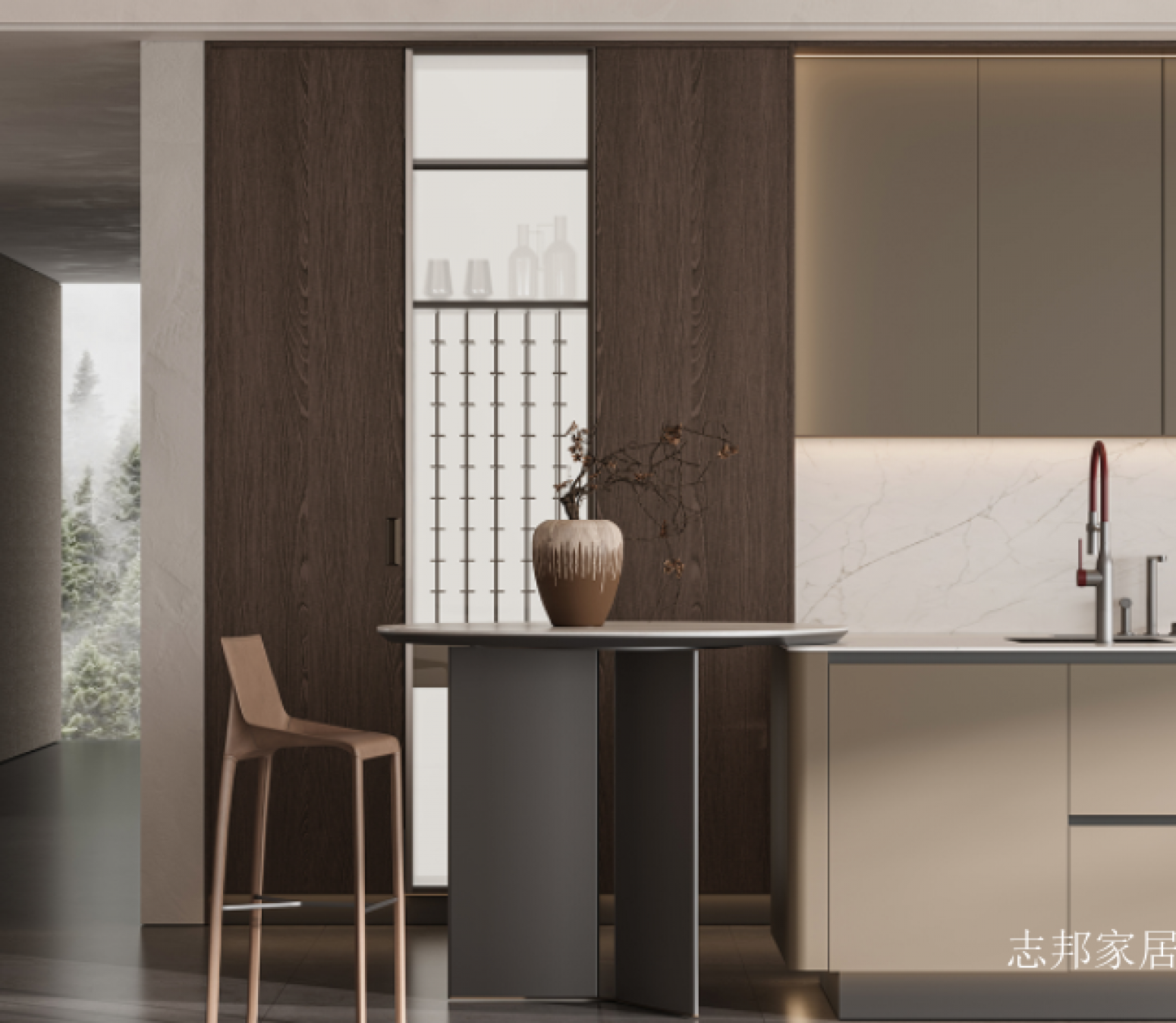 志邦家居 Bathroom furniture Product 《Leting Time Machine Cabinet》【图2】
