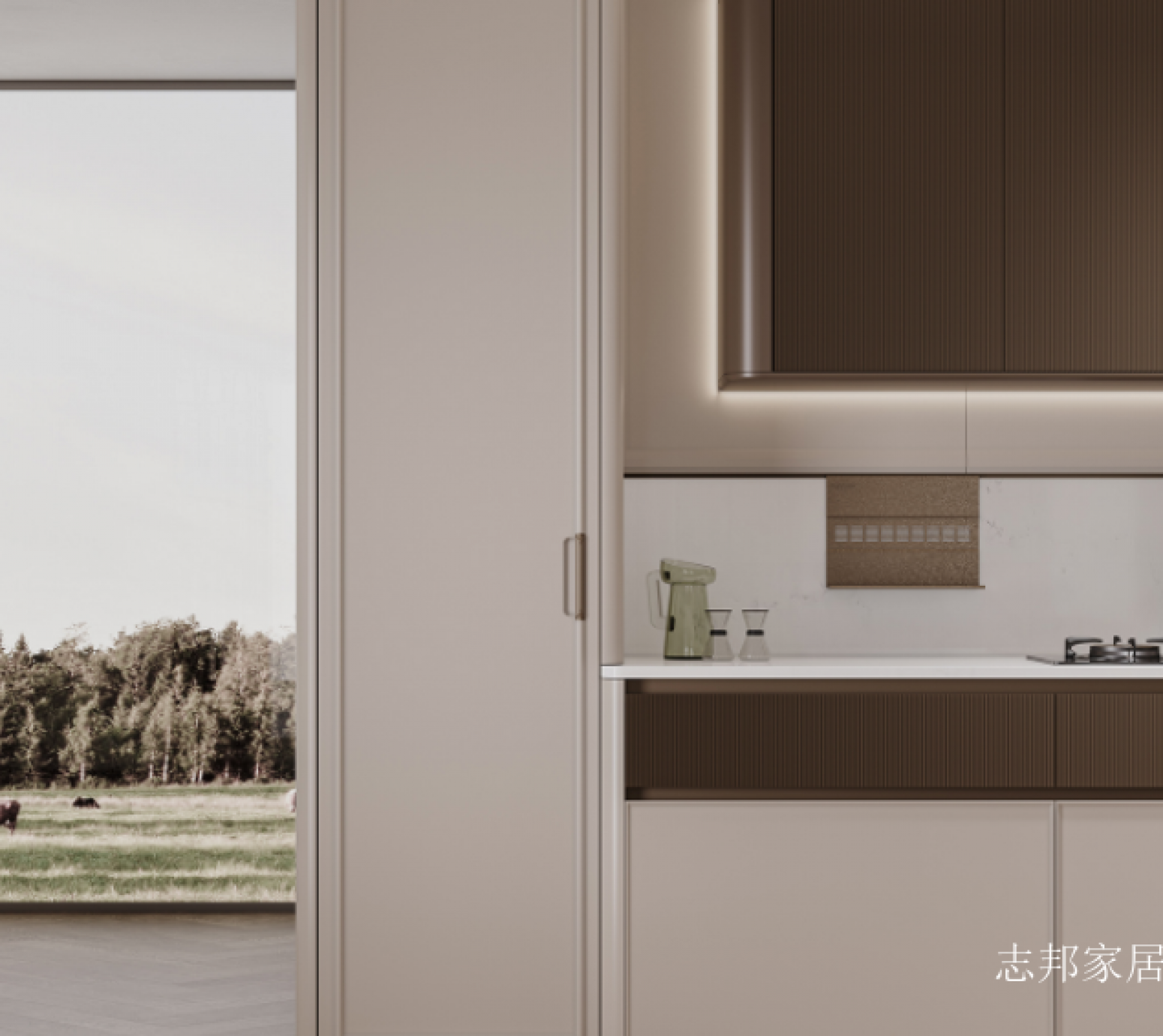 志邦家居 Bathroom furniture Product 《Junting Rosemary Cabinet》【图0】