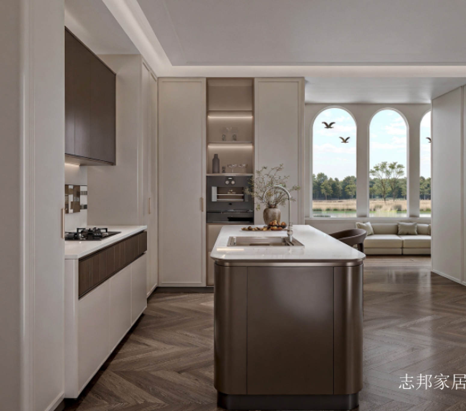 志邦家居 Bathroom furniture Product 《Junting Rosemary Cabinet》【图2】