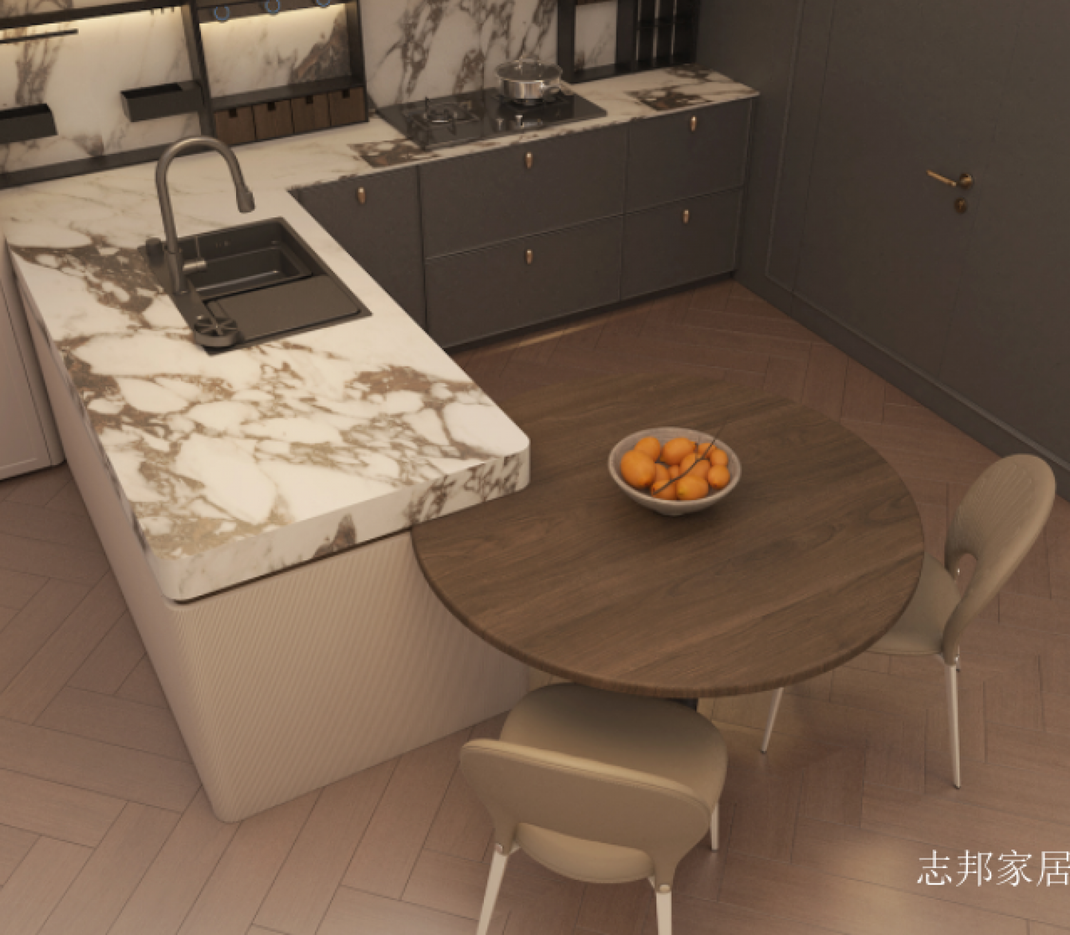 志邦家居 Bathroom furniture Product 《Junting Lolita Cabinet》【图1】