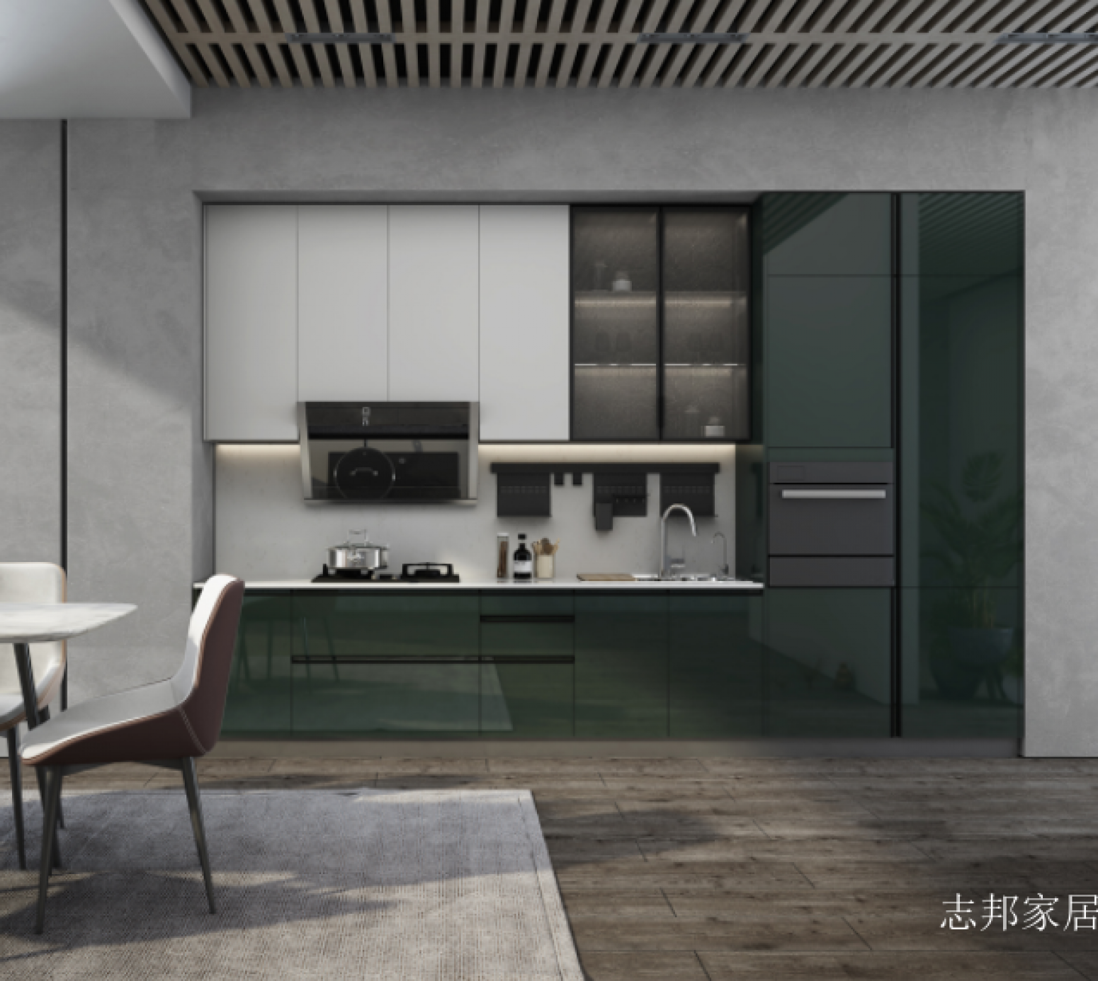 志邦家居 Bathroom furniture product 《Phantom Cabinet》