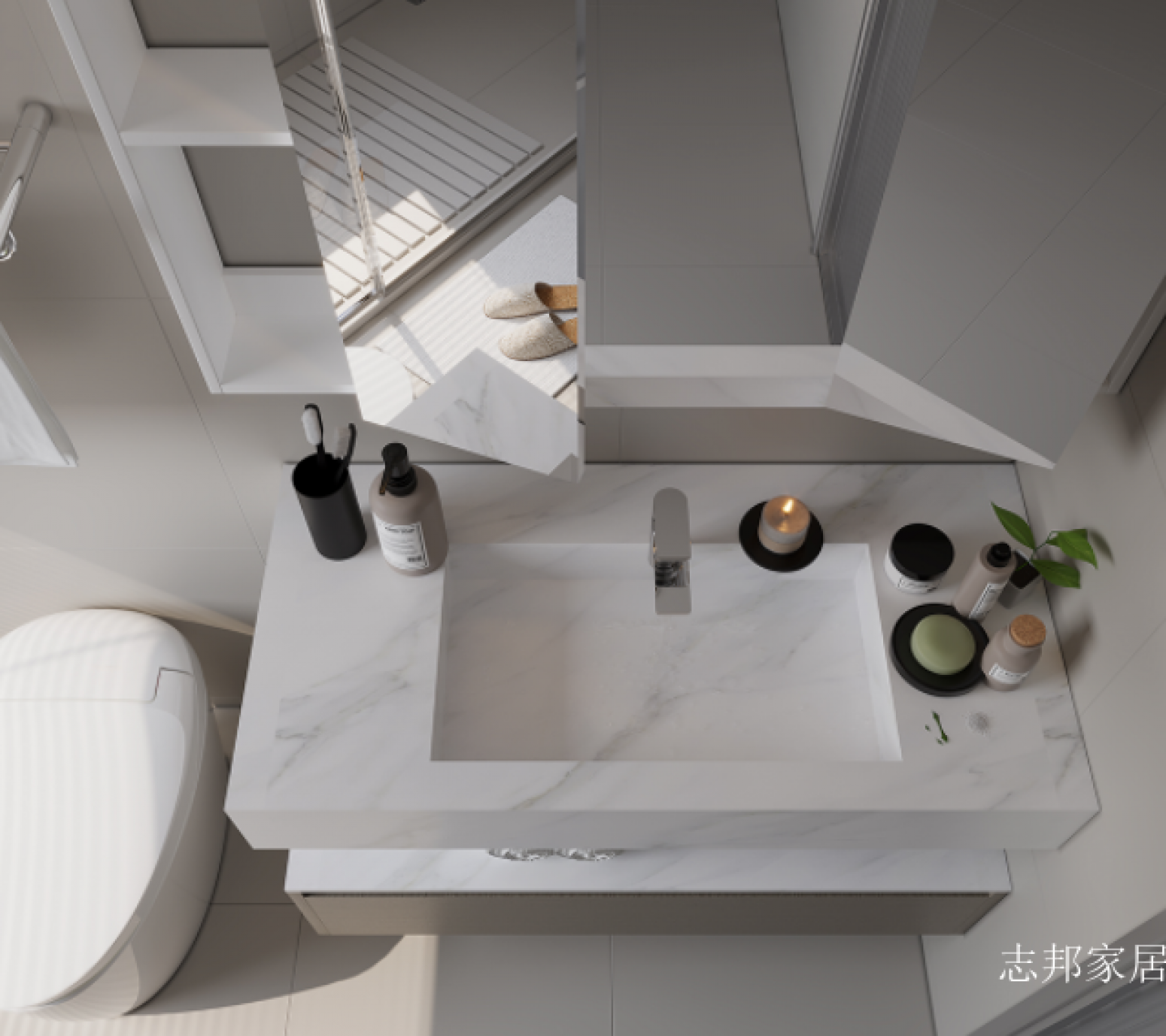 志邦家居 Bathroom furniture Product 《Leting Bach Bathroom Cabinet》 志邦家居 Bathroom furniture Product 《Leting Bach Bathroom Cabinet》【图3】