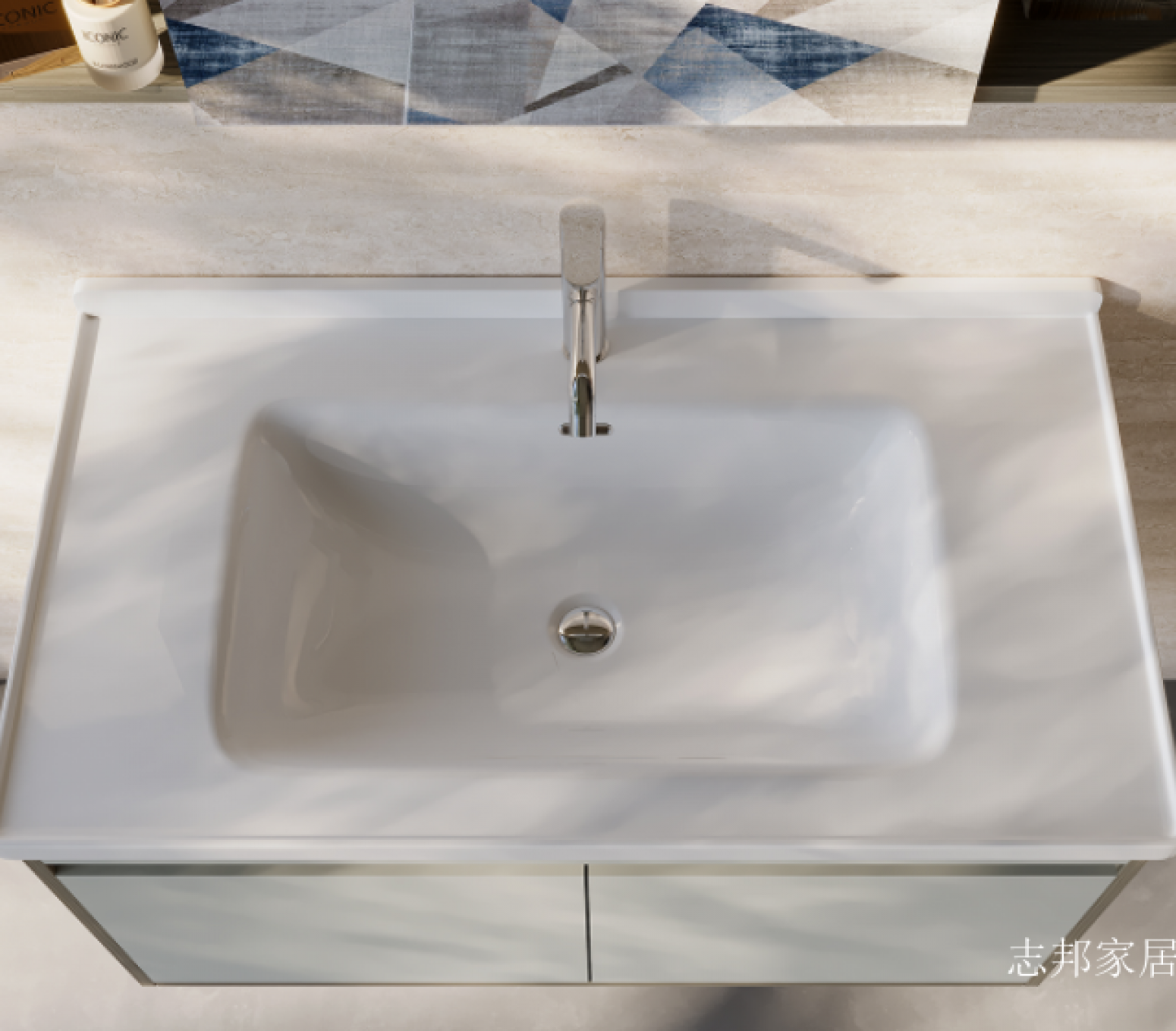 志邦家居 Bathroom furniture Product 《Meiting Simple & Stylish Bathroom Cabinet》【图1】