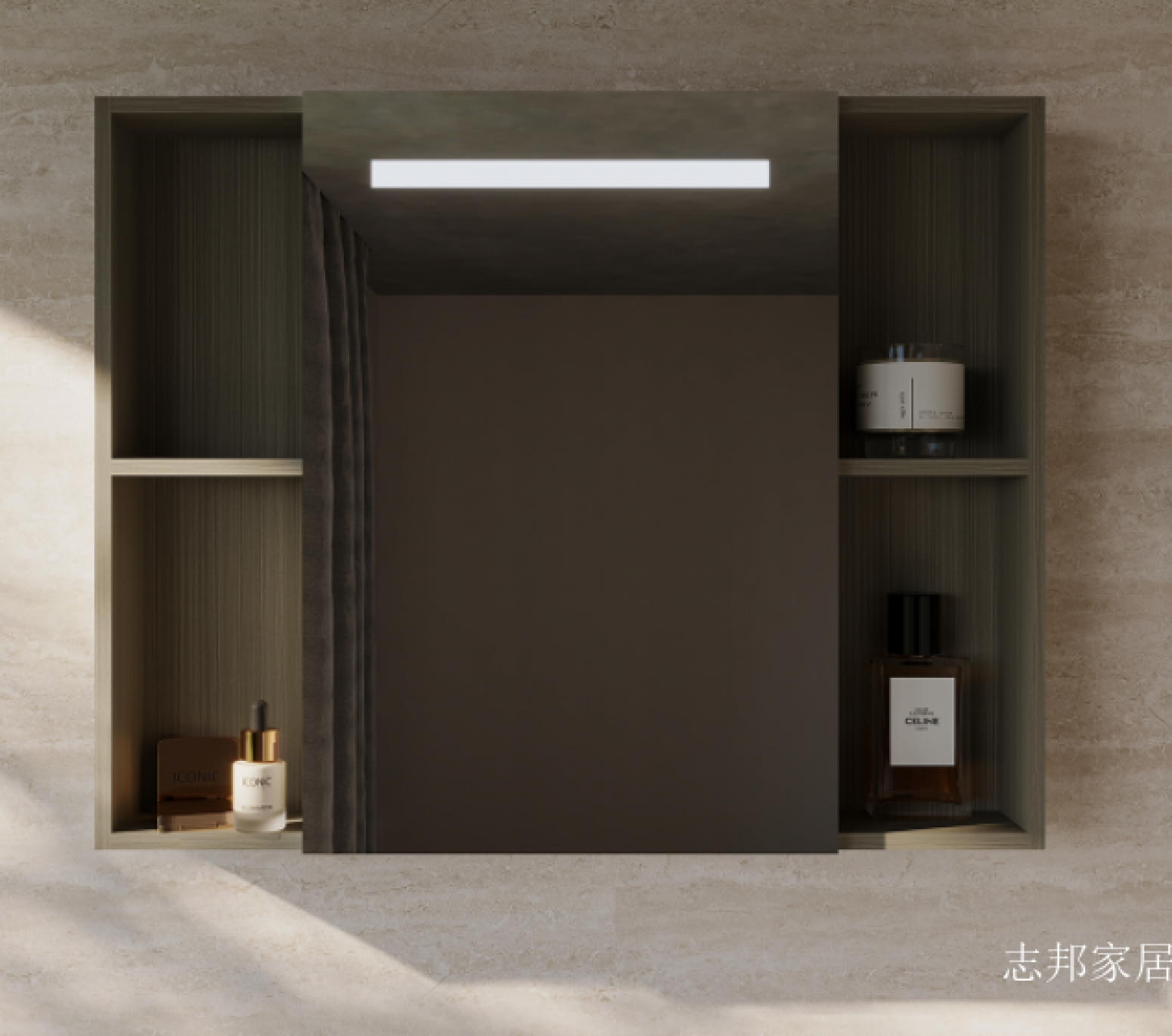 志邦家居 Bathroom furniture Product 《Meiting Simple & Stylish Bathroom Cabinet》【图2】