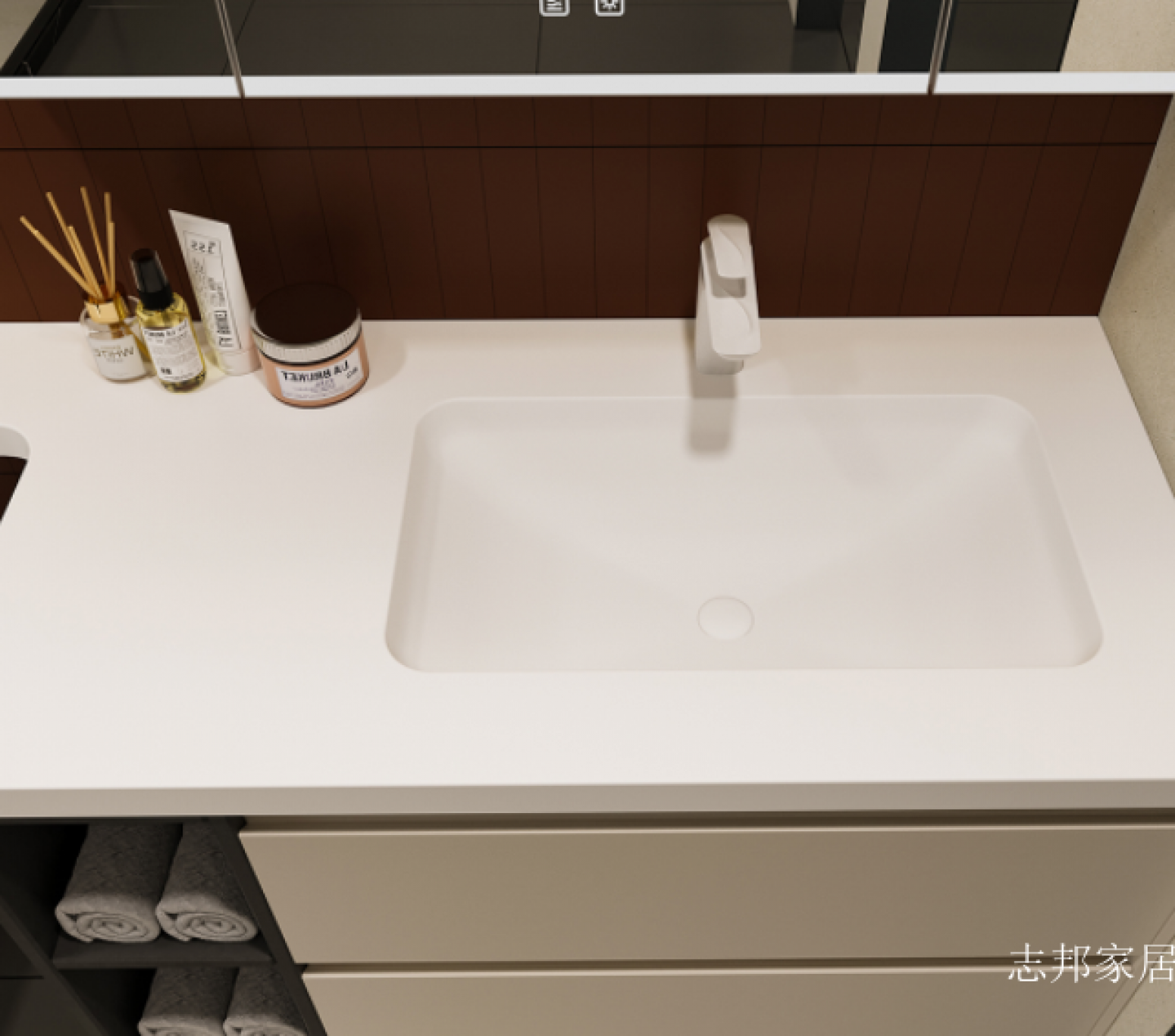 志邦家居 Bathroom furniture Product 《Leting Ace Bathroom Cabinet》【图2】