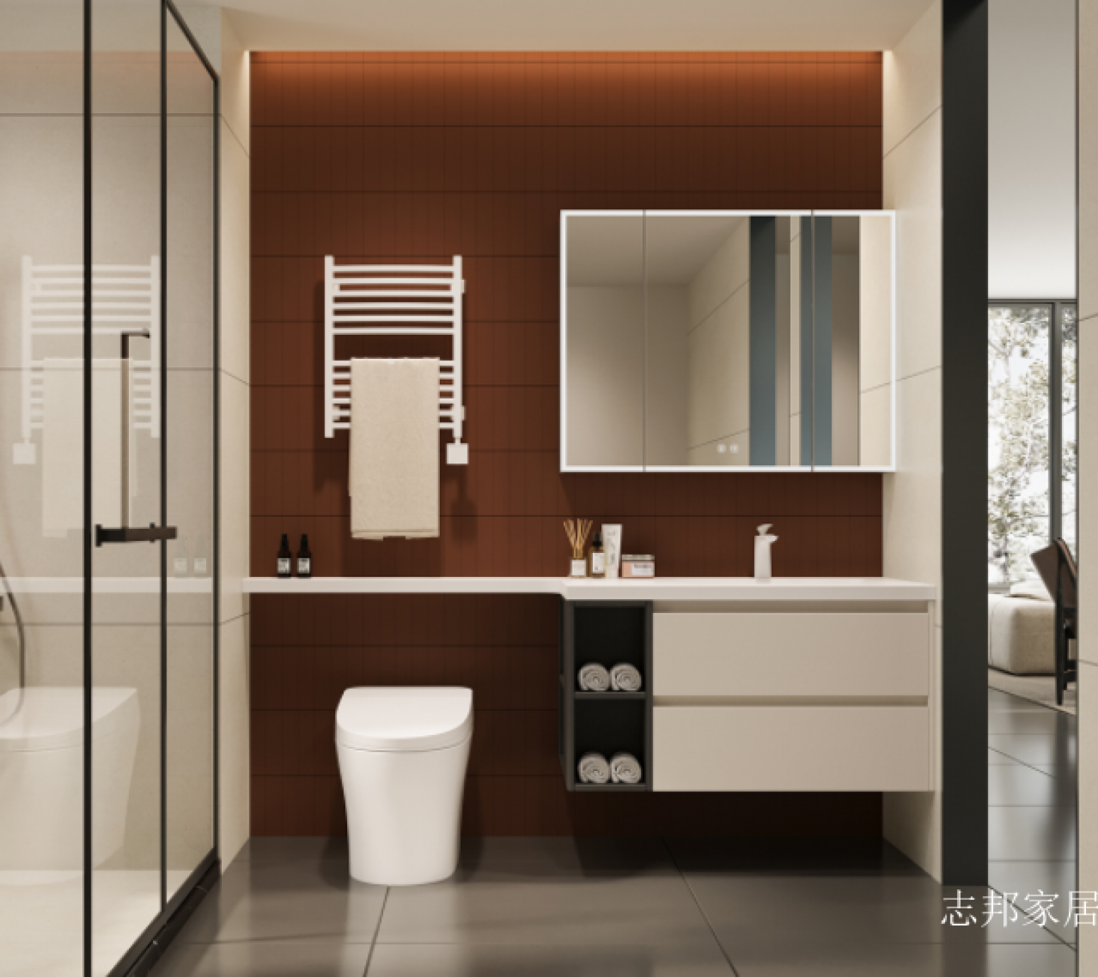 志邦家居 Bathroom furniture Product 《Leting Ace Bathroom Cabinet》【图3】