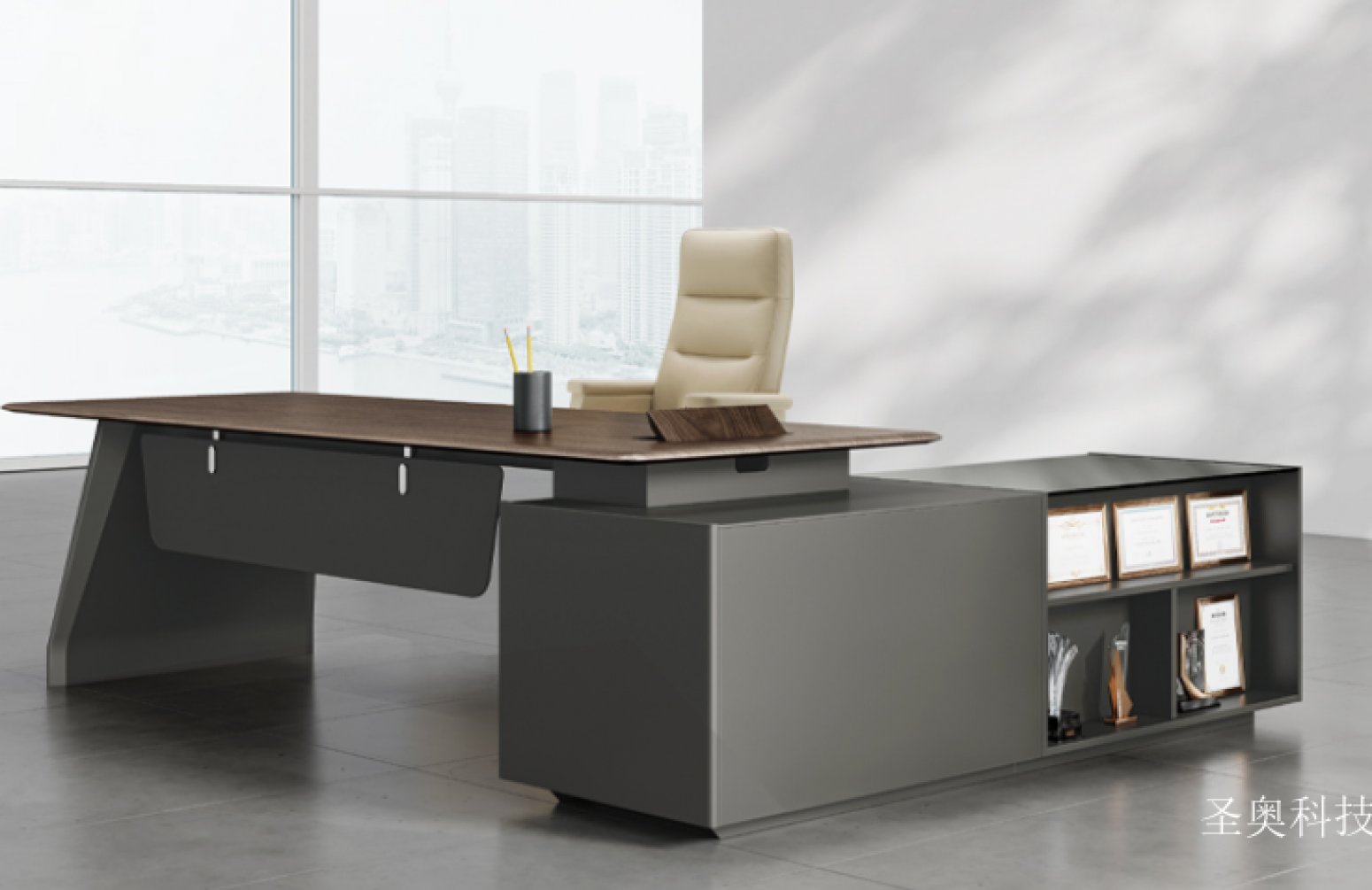 圣奥科技 Office furniture Product 《Varna II Office Desk》【图1】