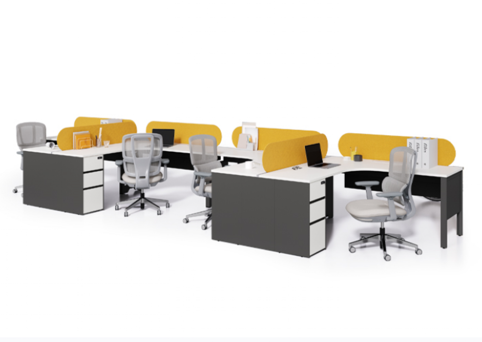 圣奥科技 Office furniture Product 《Lindo Multi-Station Office Desk》【图1】