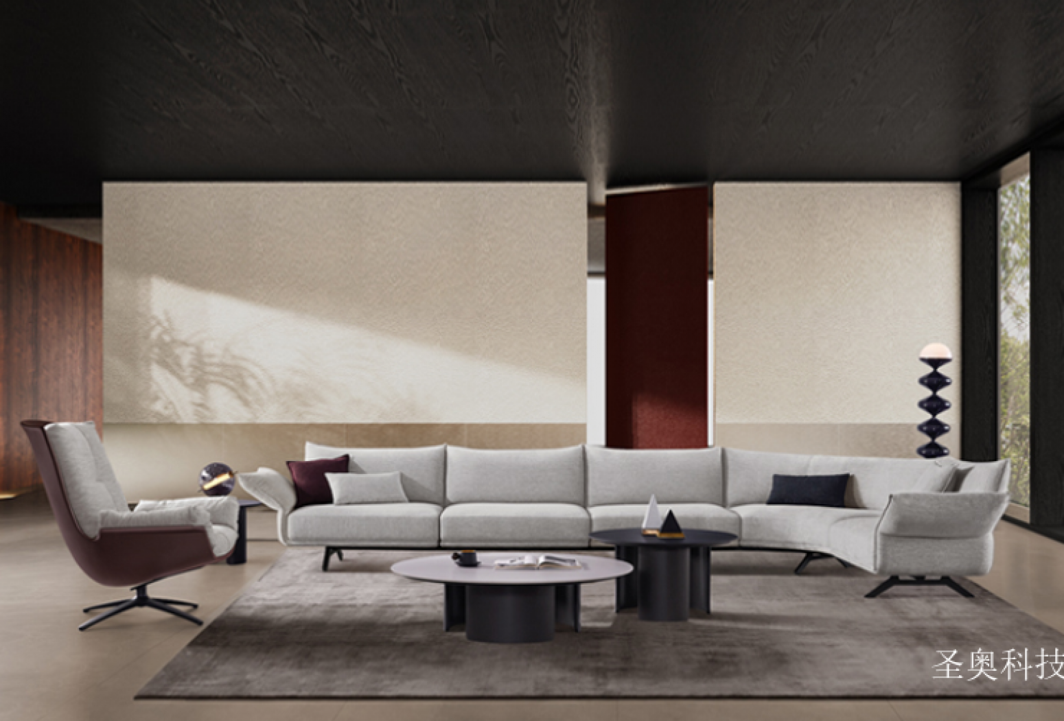 圣奥科技 Home Furniture Product 《Starwing Sofa》【图0】
