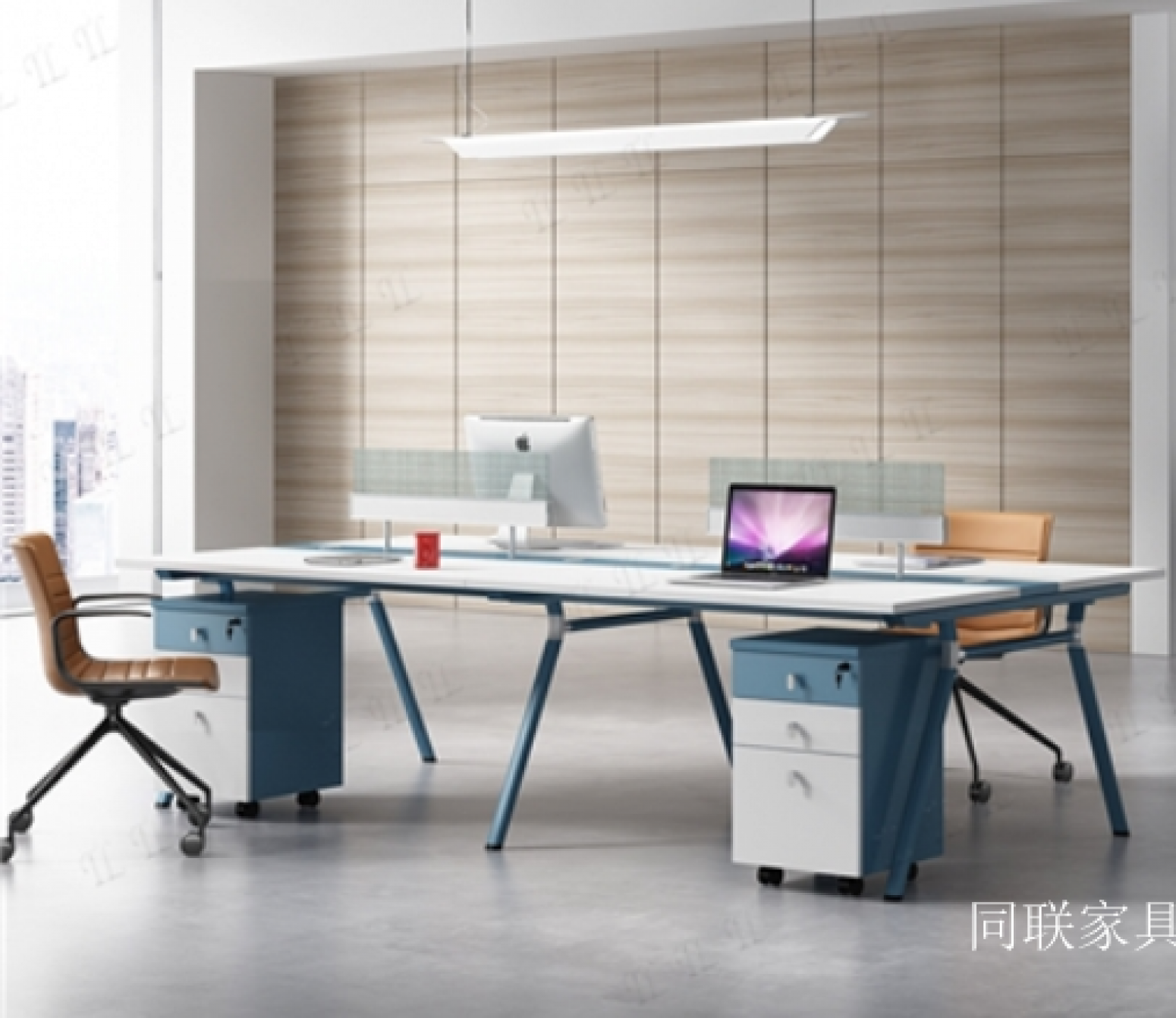 同联家具 Office furniture Product 《Modern Minimalist Employee Workstation》【图0】
