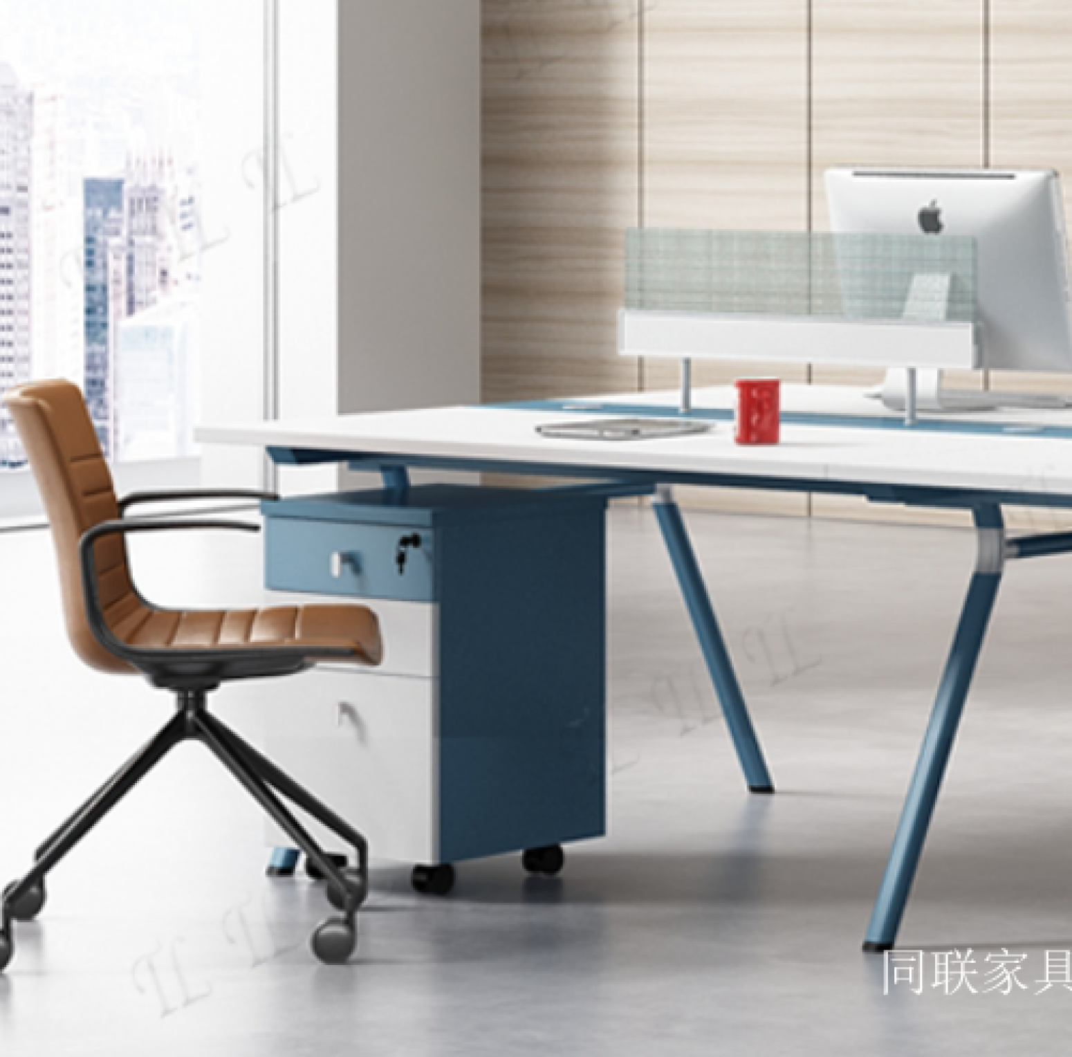 同联家具 Office furniture Product 《Modern Minimalist Employee Workstation》【图1】