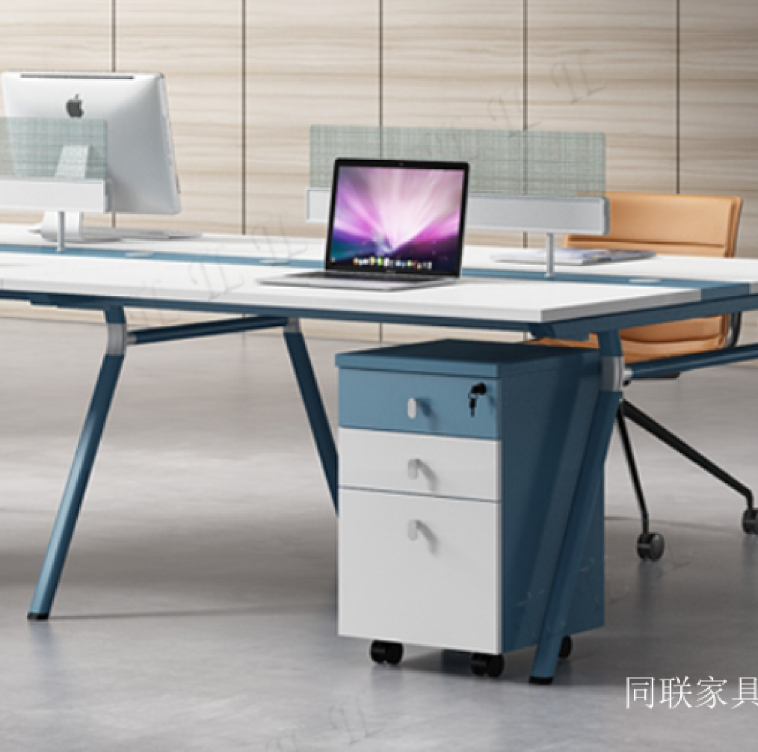 同联家具 Office furniture Product 《Modern Minimalist Employee Workstation》【图2】