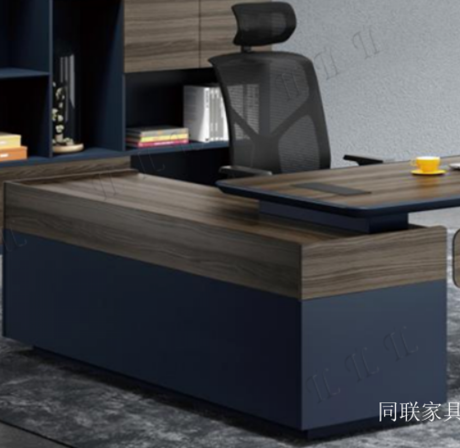 同联家具 Office furniture Product 《Stylish Executive Desk》【图0】