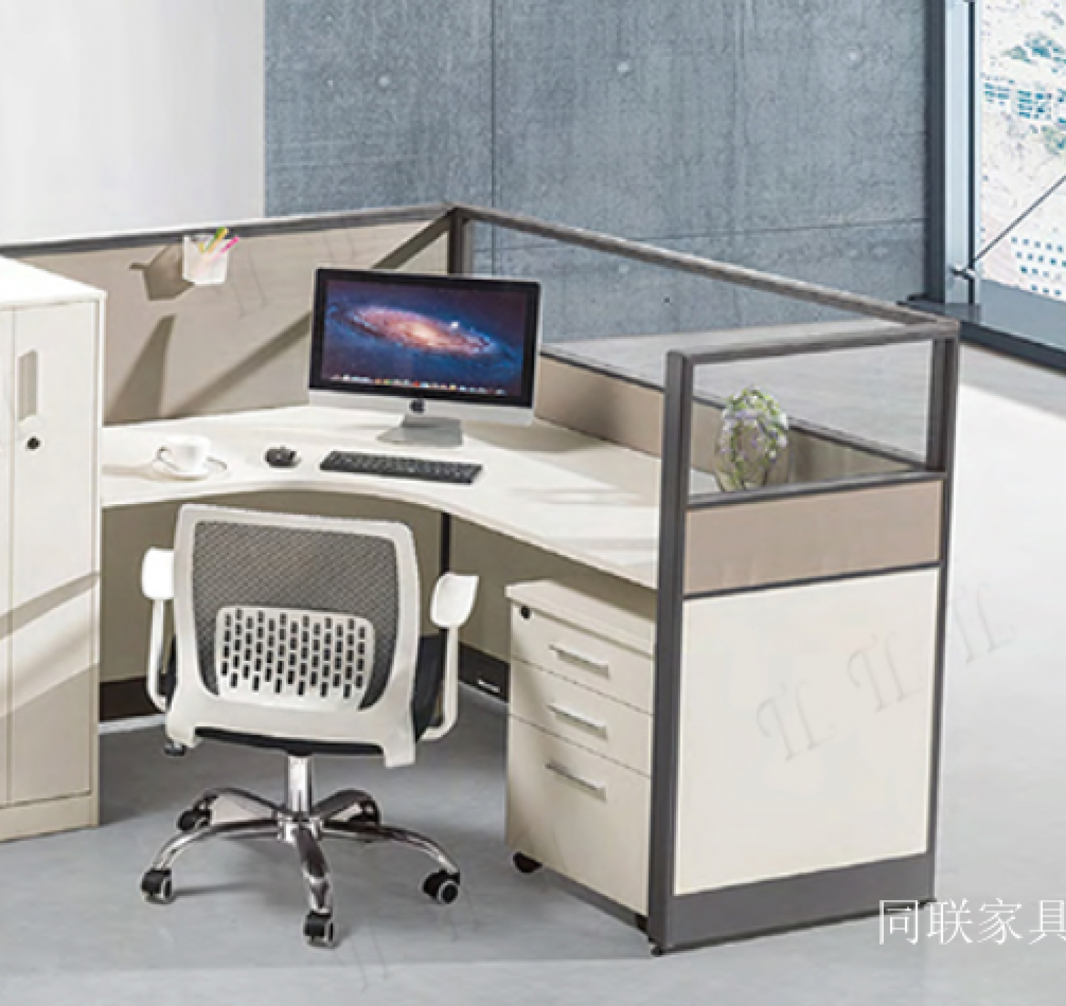 同联家具 Office furniture Product 《Two-Person Modern Office Desk》【图2】