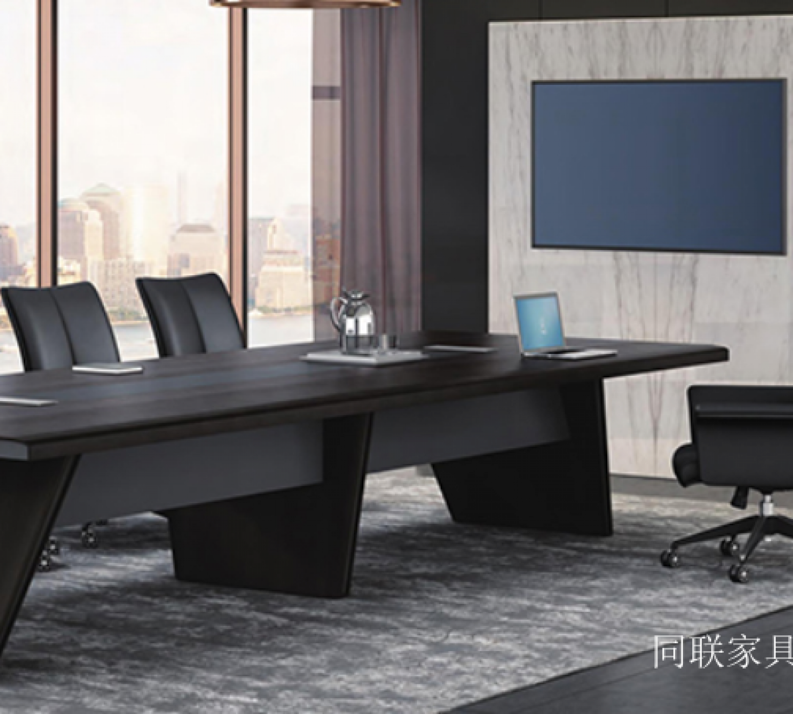 同联家具 Office furniture Product 《Rectangular Negotiation Conference Table》【图2】