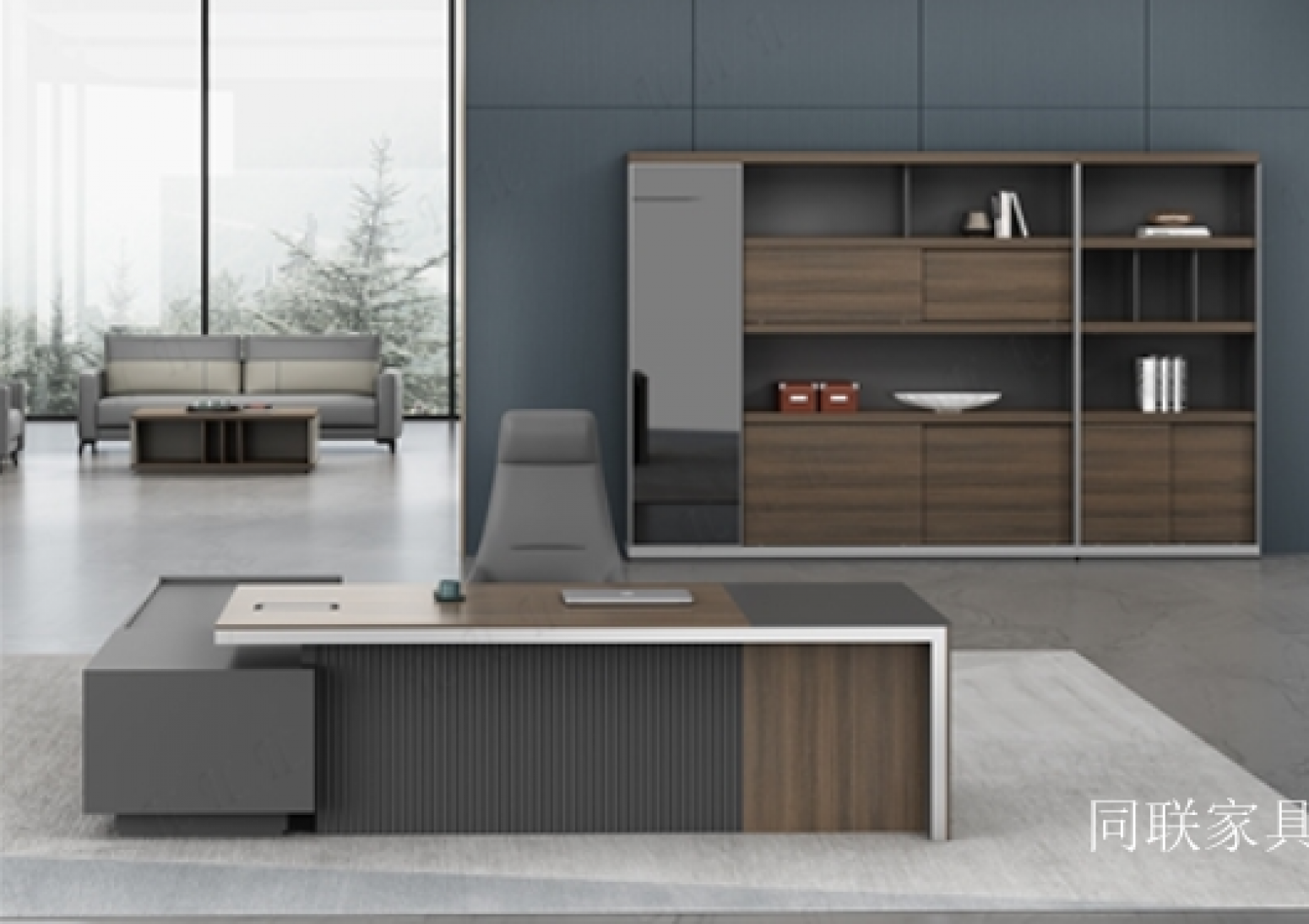 同联家具 Office furniture product 《Modern Executive Desk》