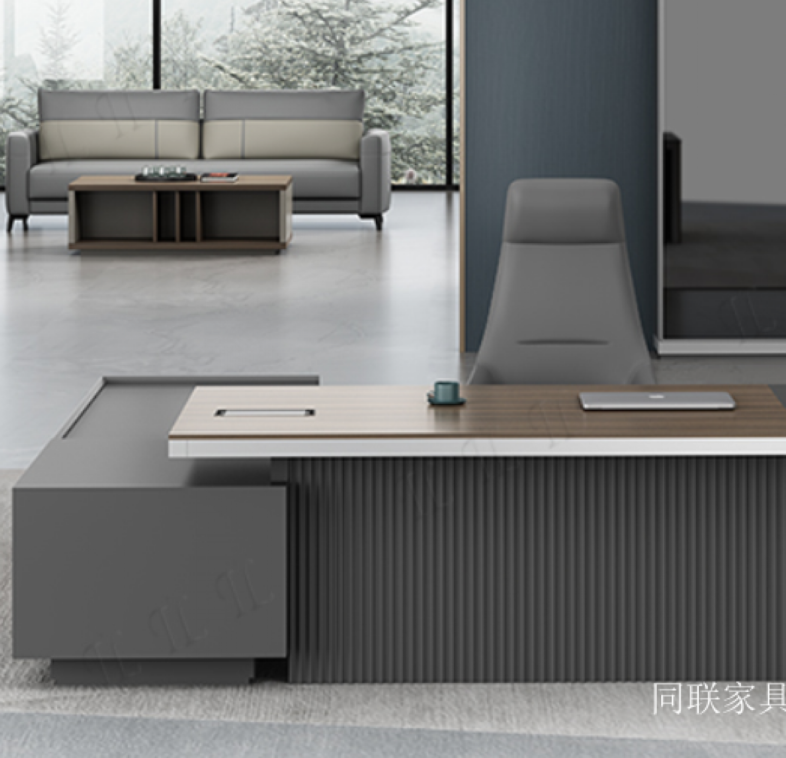 同联家具 Office furniture Product 《Modern Executive Desk》【图1】