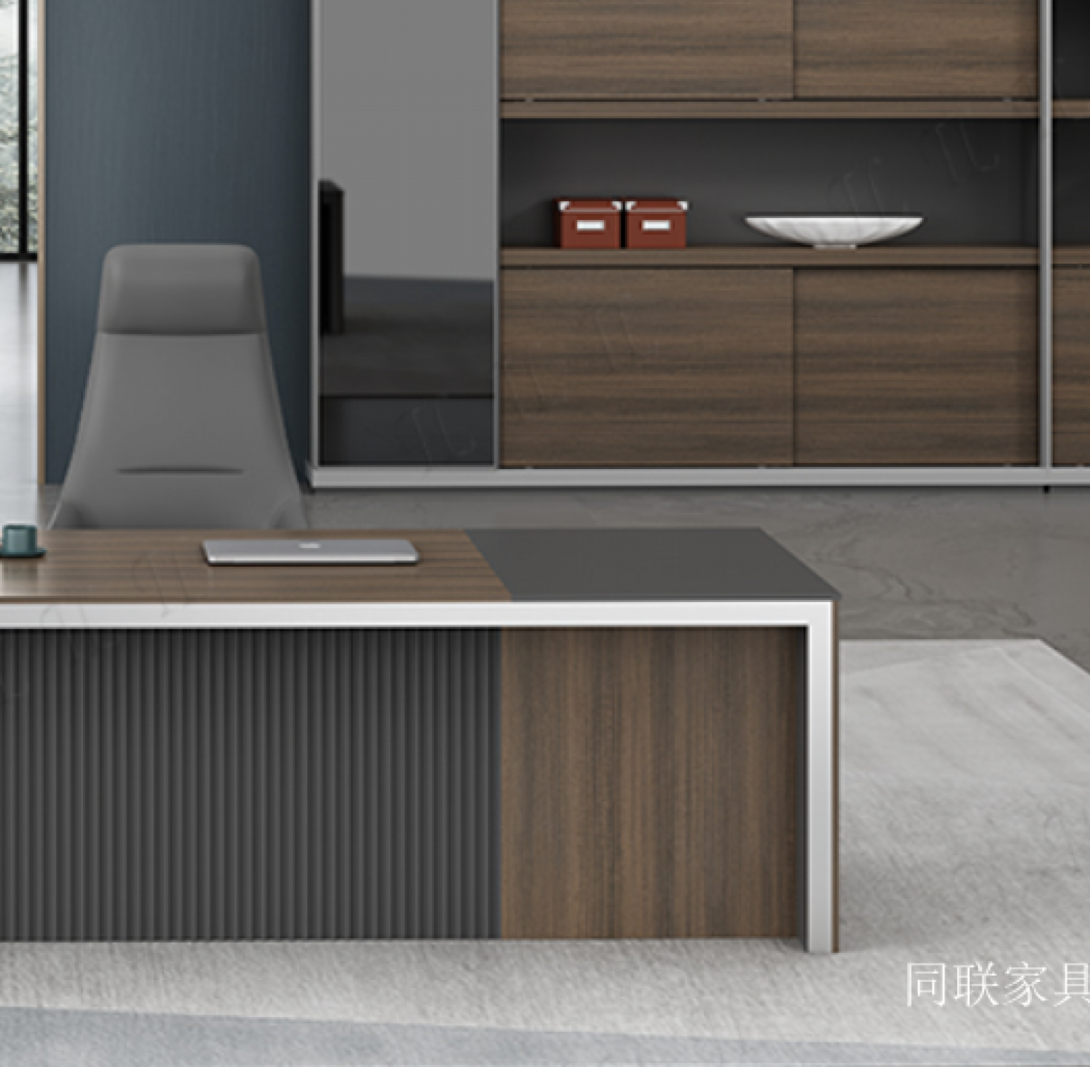 同联家具 Office furniture Product 《Modern Executive Desk》【图2】