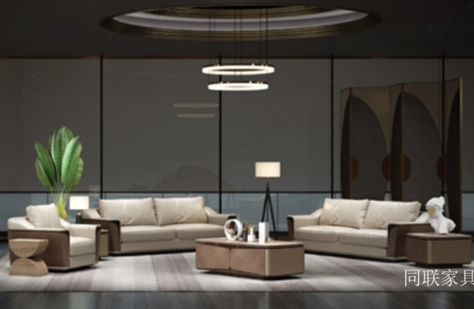 同联家具 Office furniture Product 《Business Reception Office Sofa》【图0】