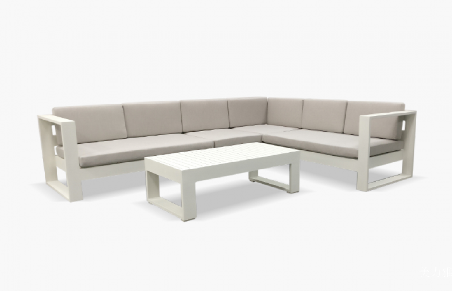 美力雅 Outdoor furniture Product 《Modern Minimalist Outdoor Sofa》【图0】