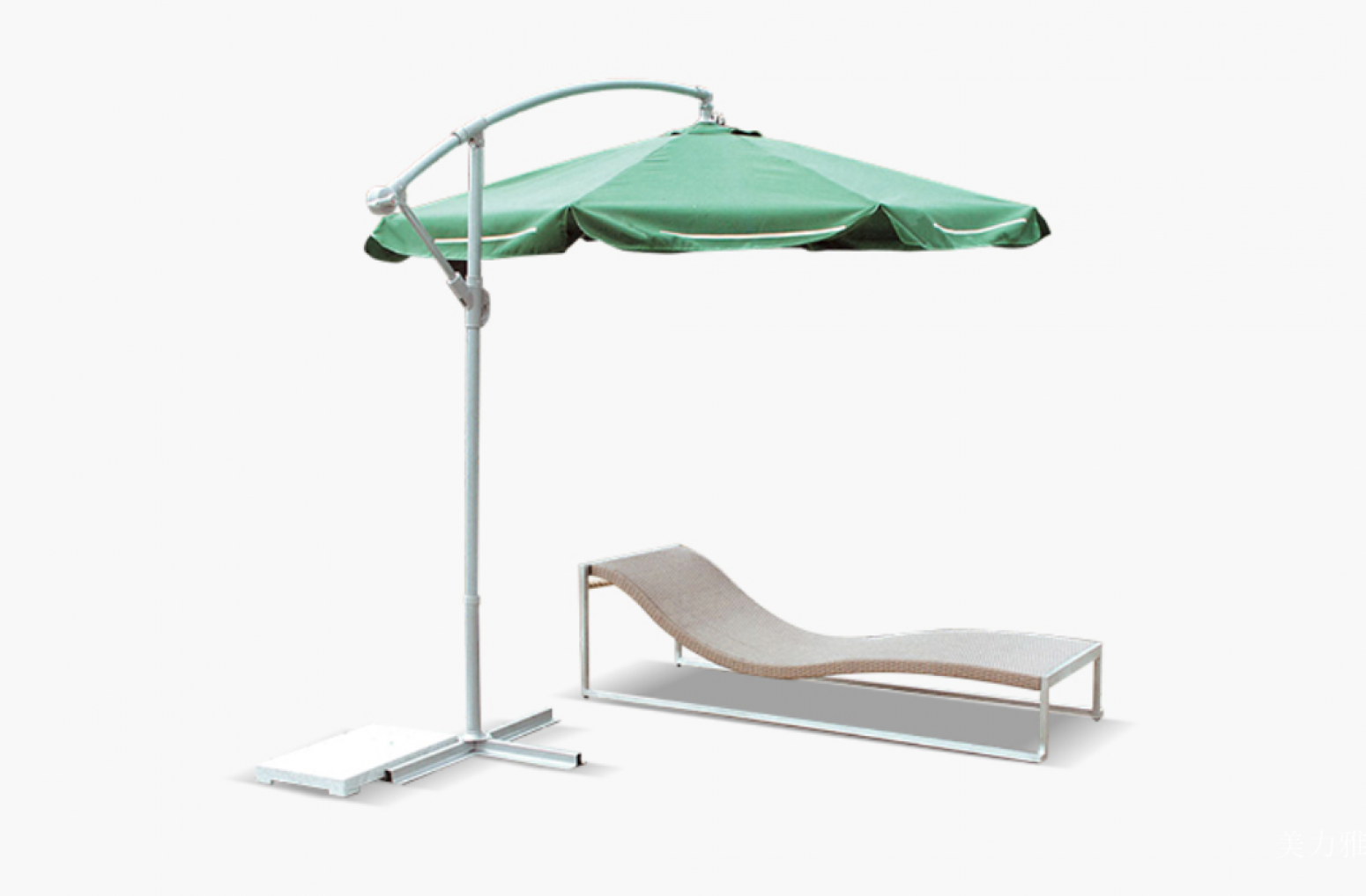 美力雅 Outdoor furniture Product 《Outdoor Sunshade & Lounge Chair Set》【图1】