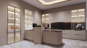 德嘉木业Bathroom furniture《Light Luxury Minimalist Cabinet》