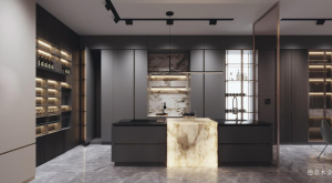 德嘉木业Bathroom furniture《Light Luxury Premium-Style Cabinet》