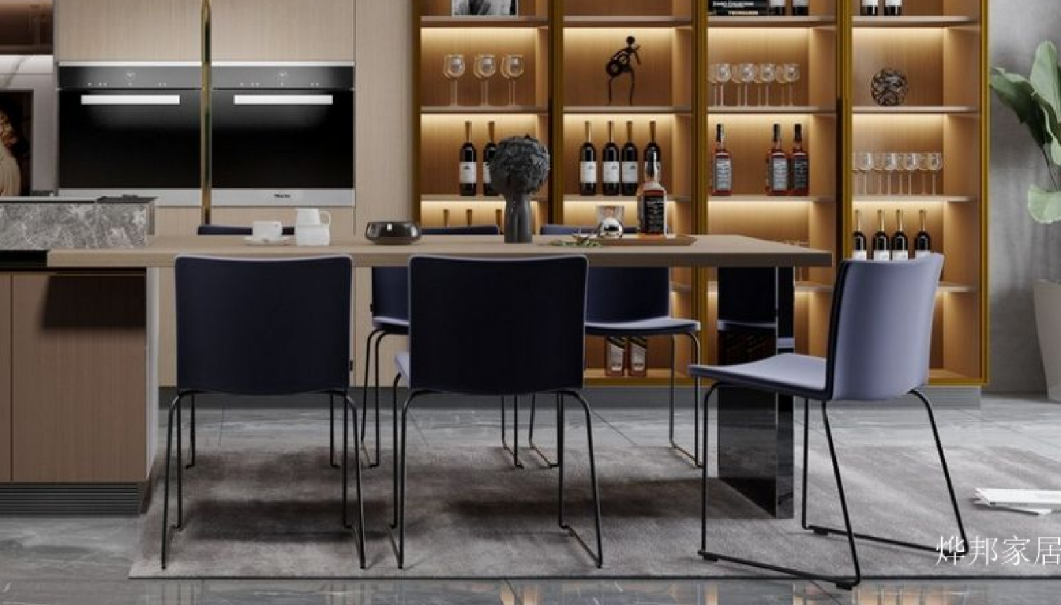 烨邦家居 Bathroom furniture Product 《Modern Light Luxury Style Cabinet》【图1】