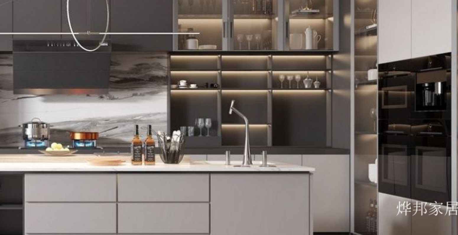 烨邦家居 Bathroom furniture Product 《Open Design Cabinet》【图2】