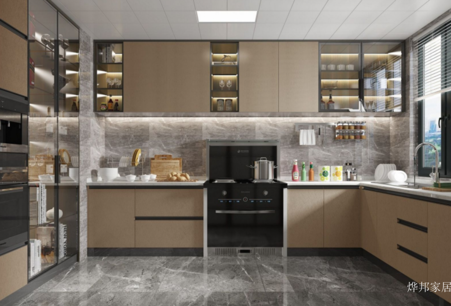 烨邦家居 Bathroom furniture Product 《Minimalist Panel Cabinet》【图1】