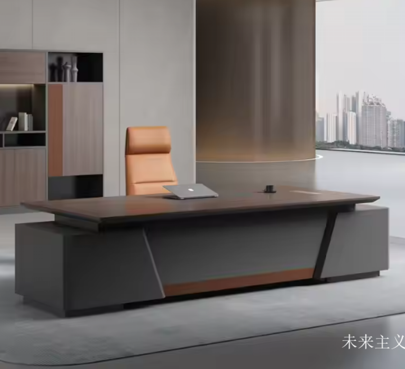 未来主义 Office furniture Product 《L-Shaped Luxury Office Desk》【图1】