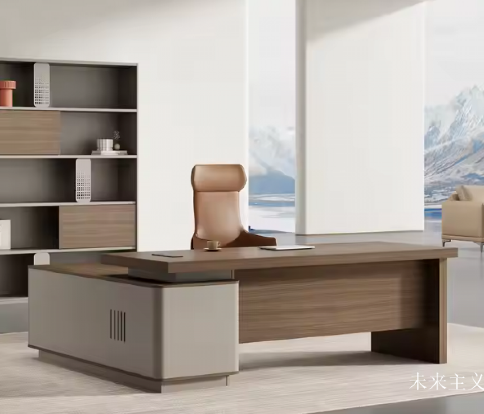 未来主义 Office furniture Product 《Executive Manager's Office Desk》【图1】