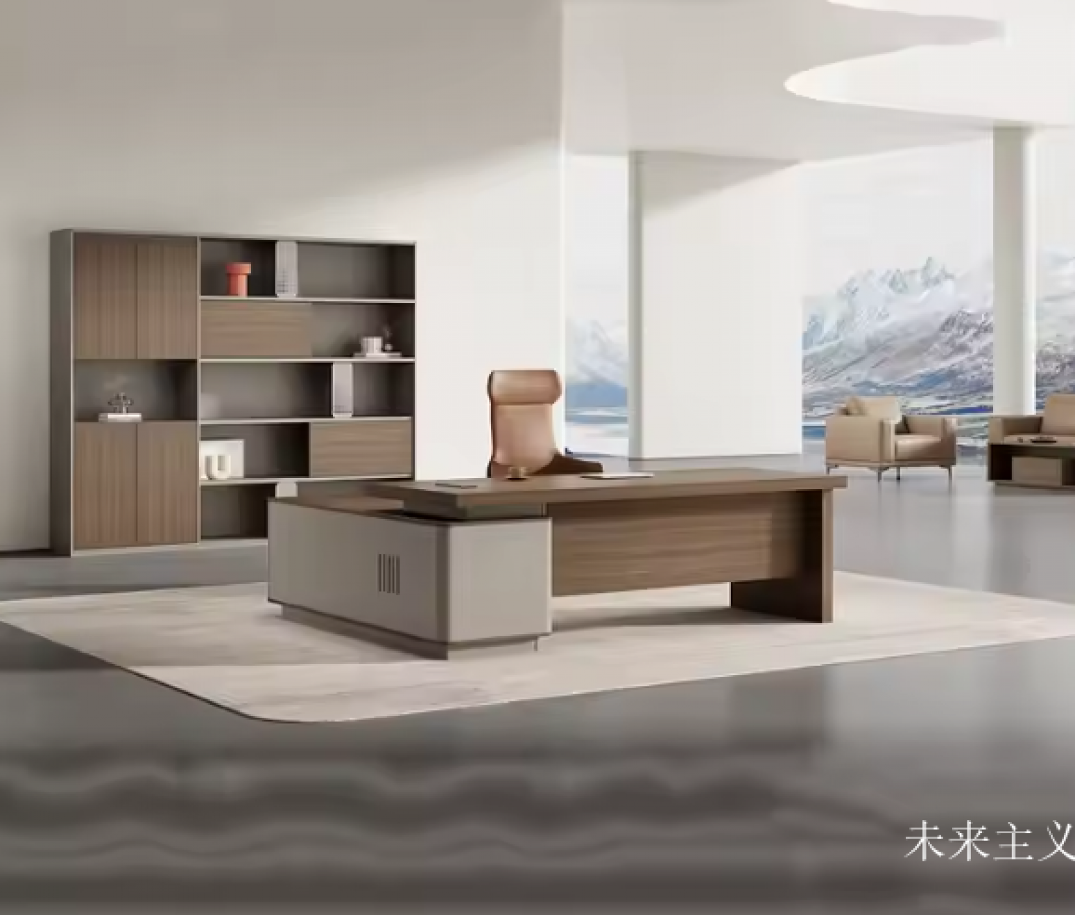 未来主义 Office furniture Product 《Executive Manager's Office Desk》【图2】