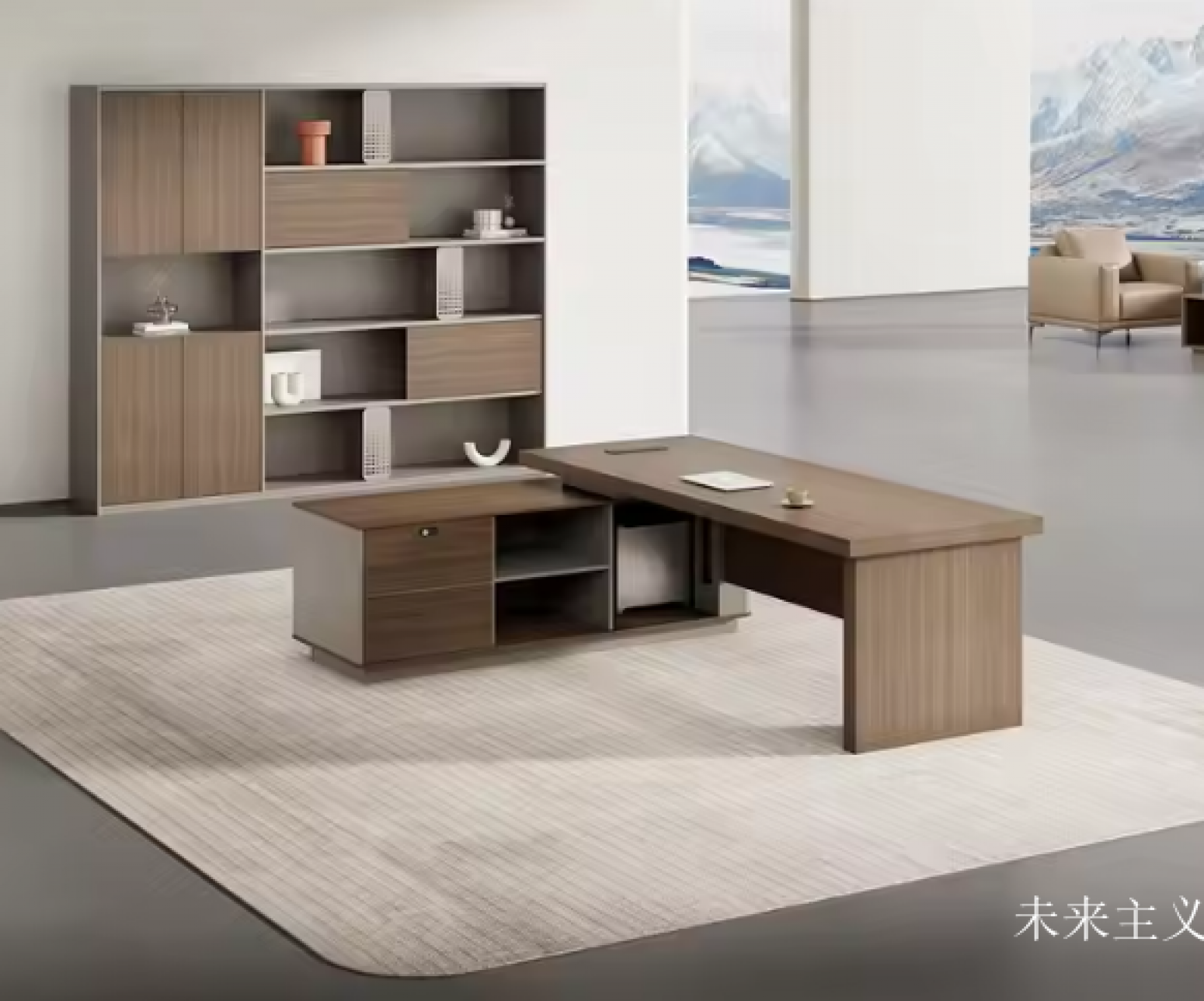 未来主义 Office furniture Product 《Executive Manager's Office Desk》【图3】