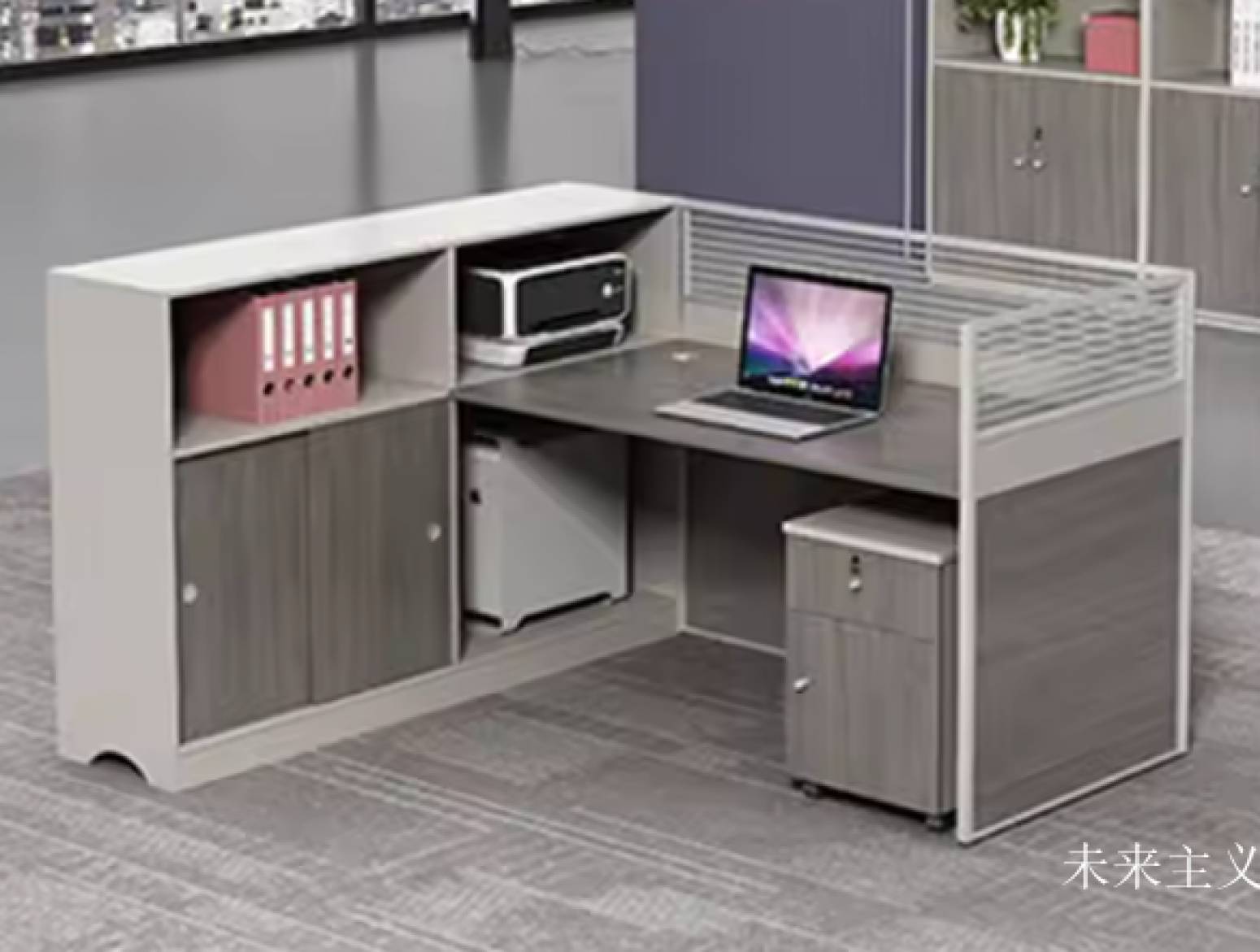 未来主义 Office furniture Product 《Cubicle Workstation Desk》【图0】