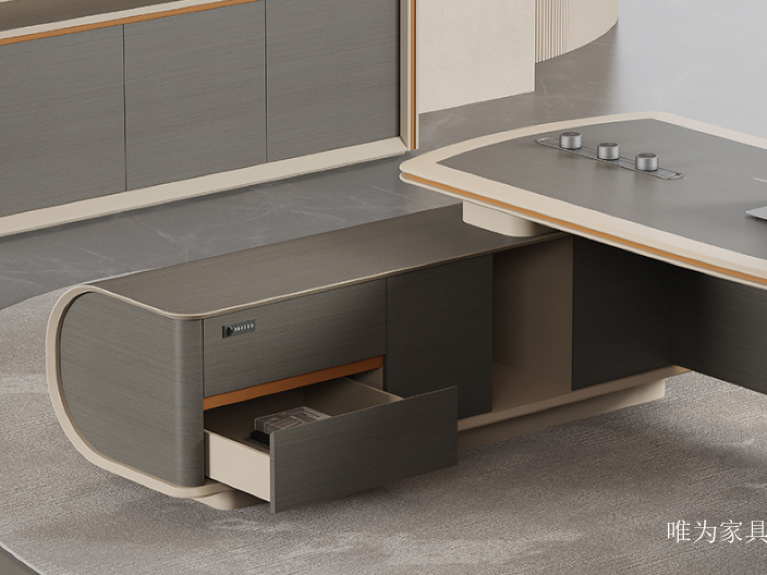 唯为家具 Office furniture Product 《High-End Executive Conference Table》【图3】