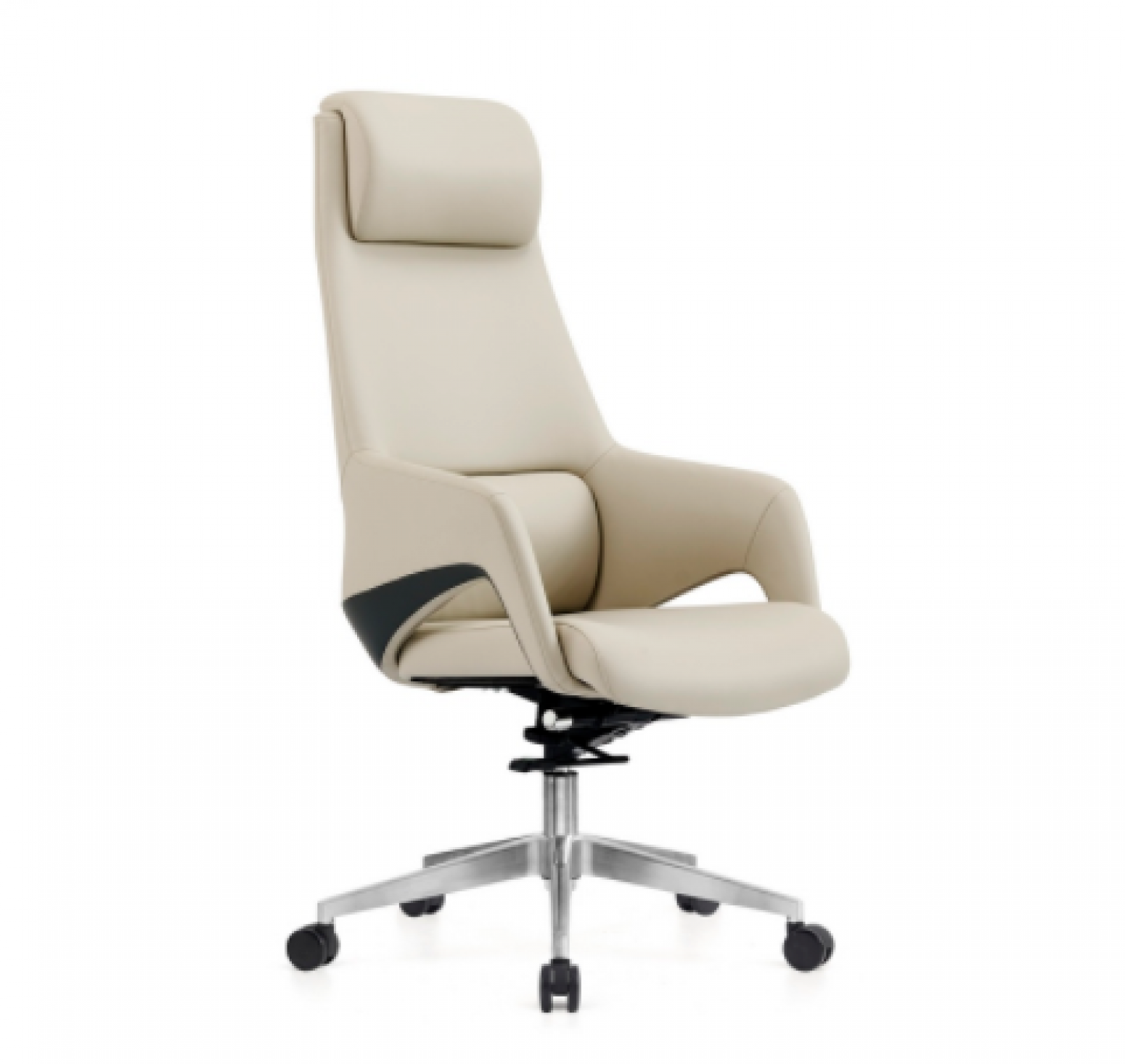 盛联达 Office furniture Product 《Lumbar-Support Leather Office Chair》【图1】