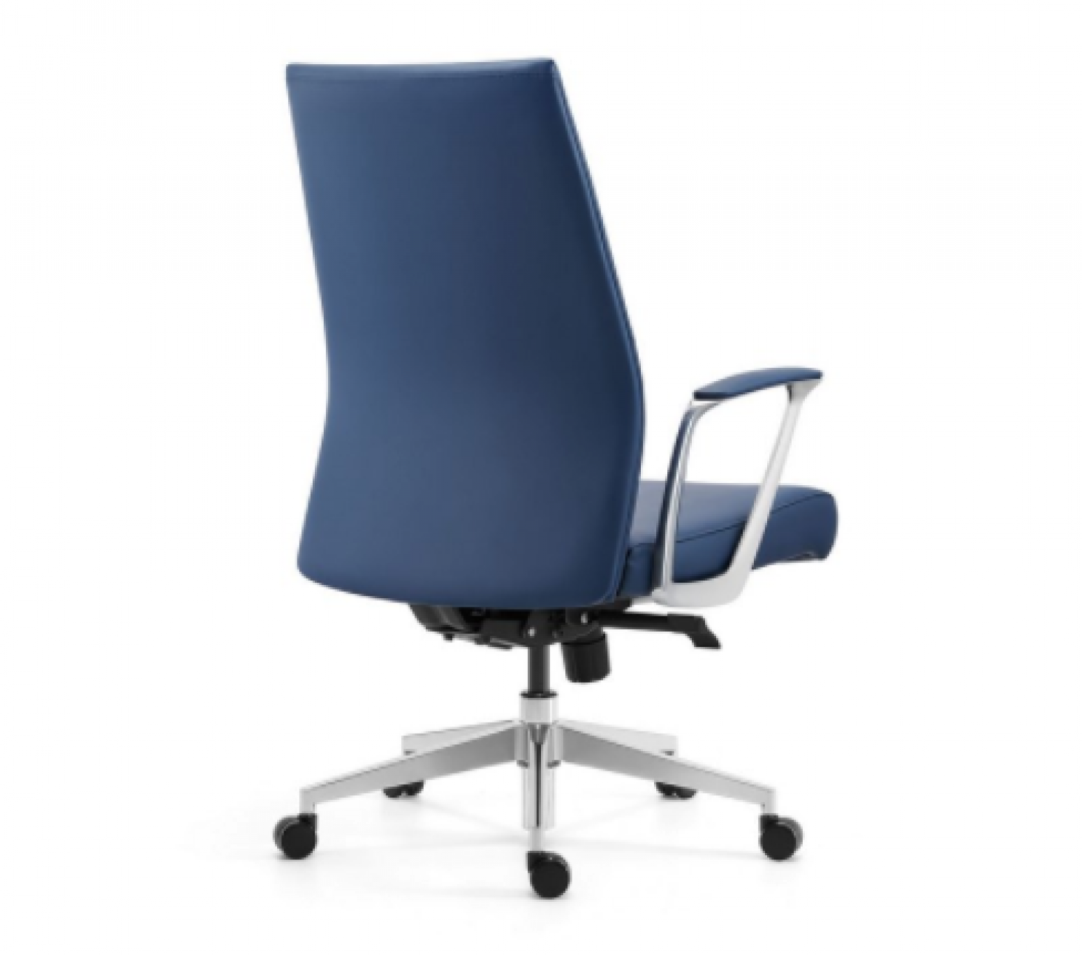 盛联达 Office furniture Product 《Navy Blue Leather Office Chair》【图2】