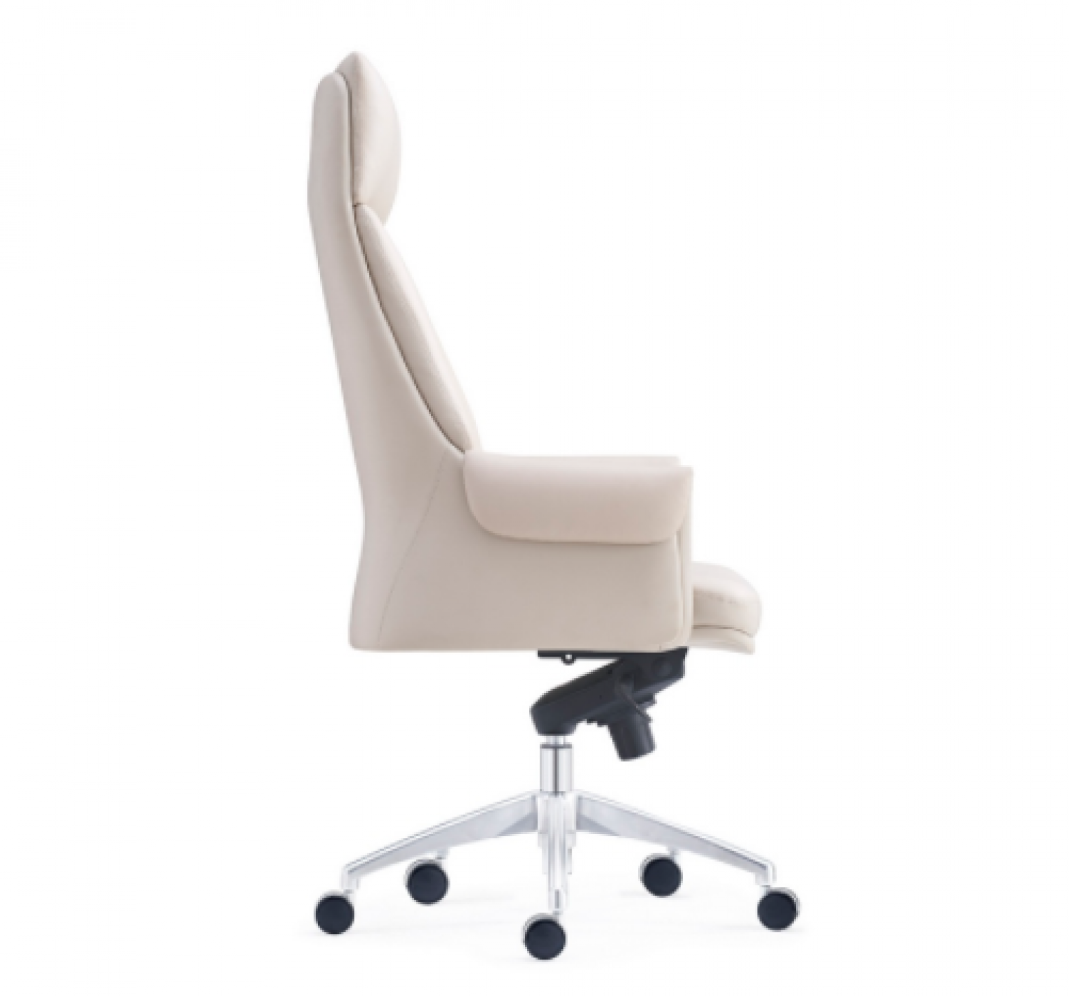 盛联达 Office furniture Product 《Light Beige Leather Office Chair》【图1】