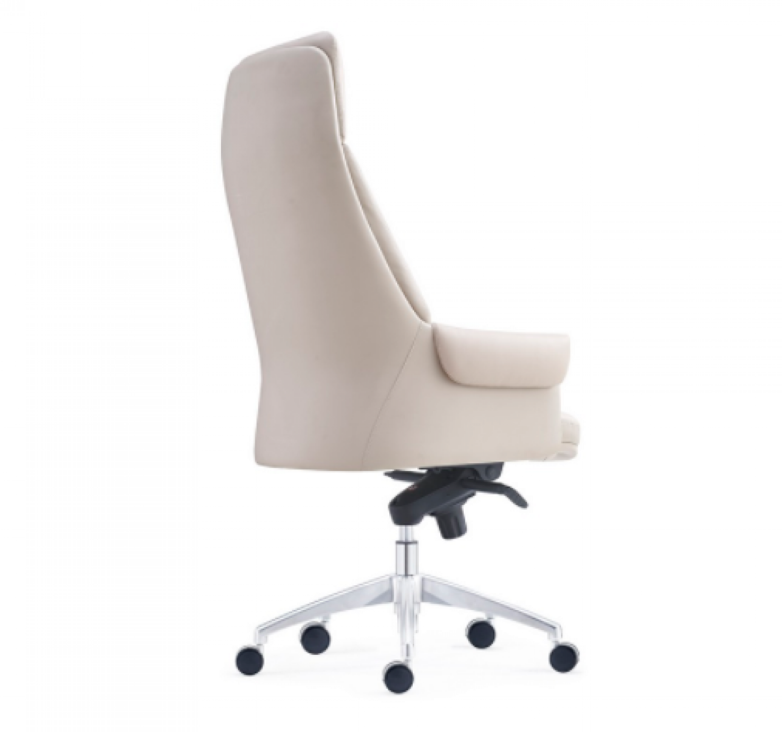 盛联达 Office furniture Product 《Light Beige Leather Office Chair》【图2】