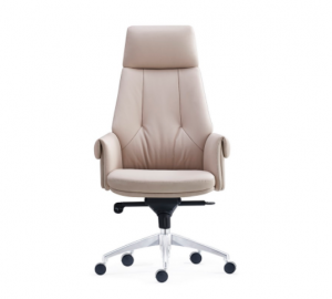 盛联达 Office furniture product 《Light Beige Leather Office Chair》议价