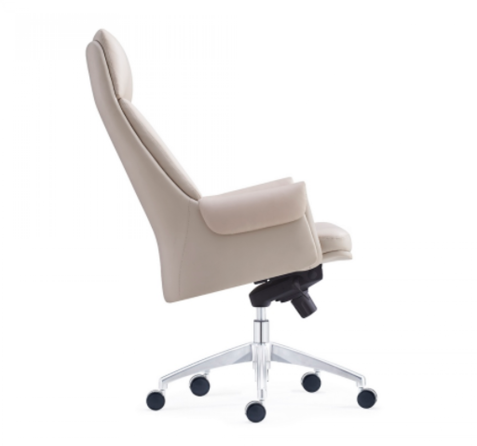 盛联达 Office furniture Product 《Light Beige Leather Office Chair》【图4】